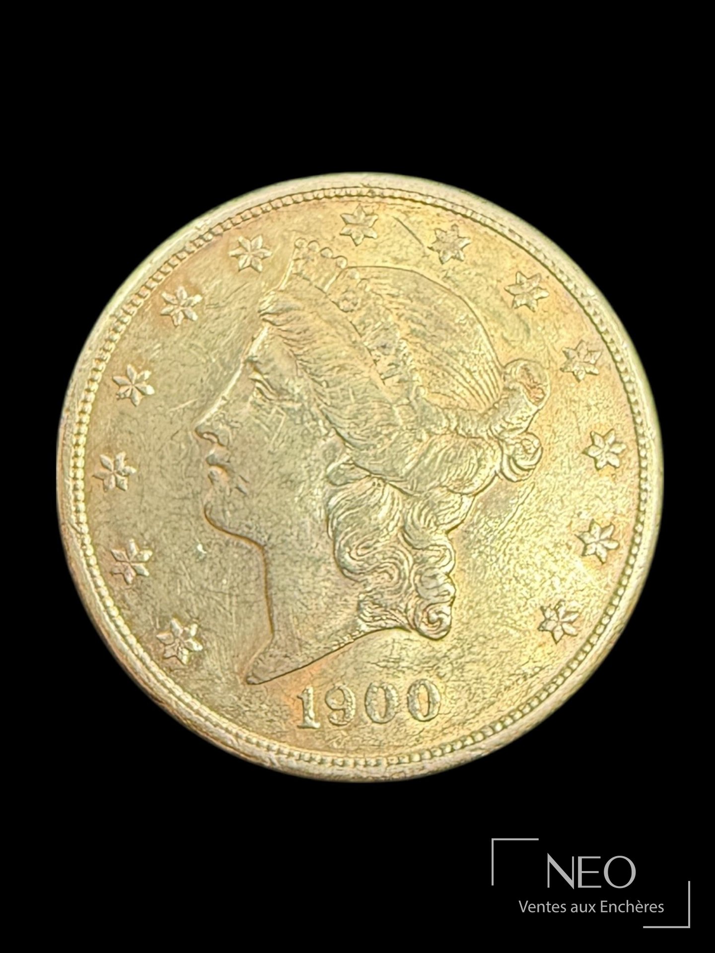États-Unis 20 dollars en or, pièce de 1900