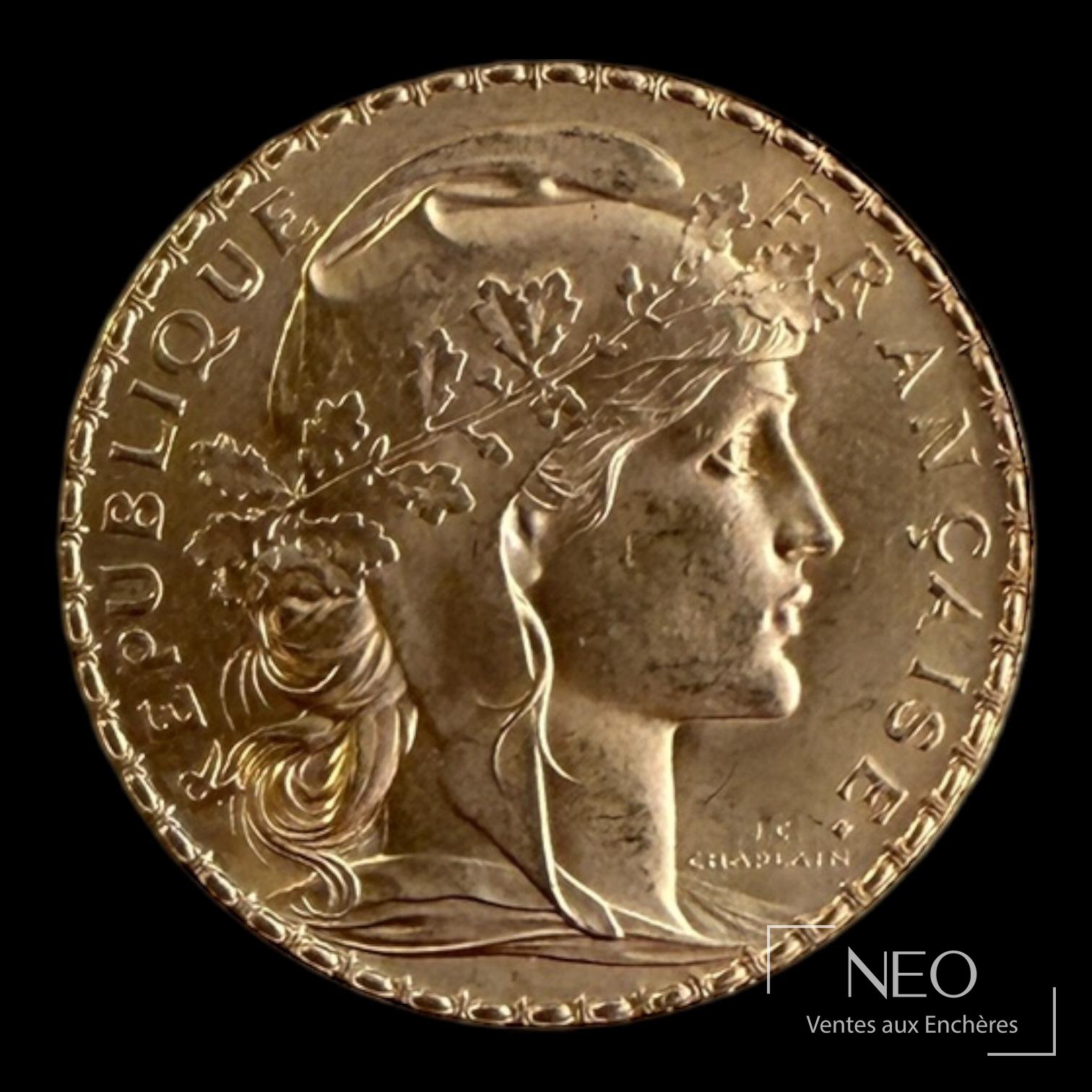 20 francs Marianne au coq, 1907