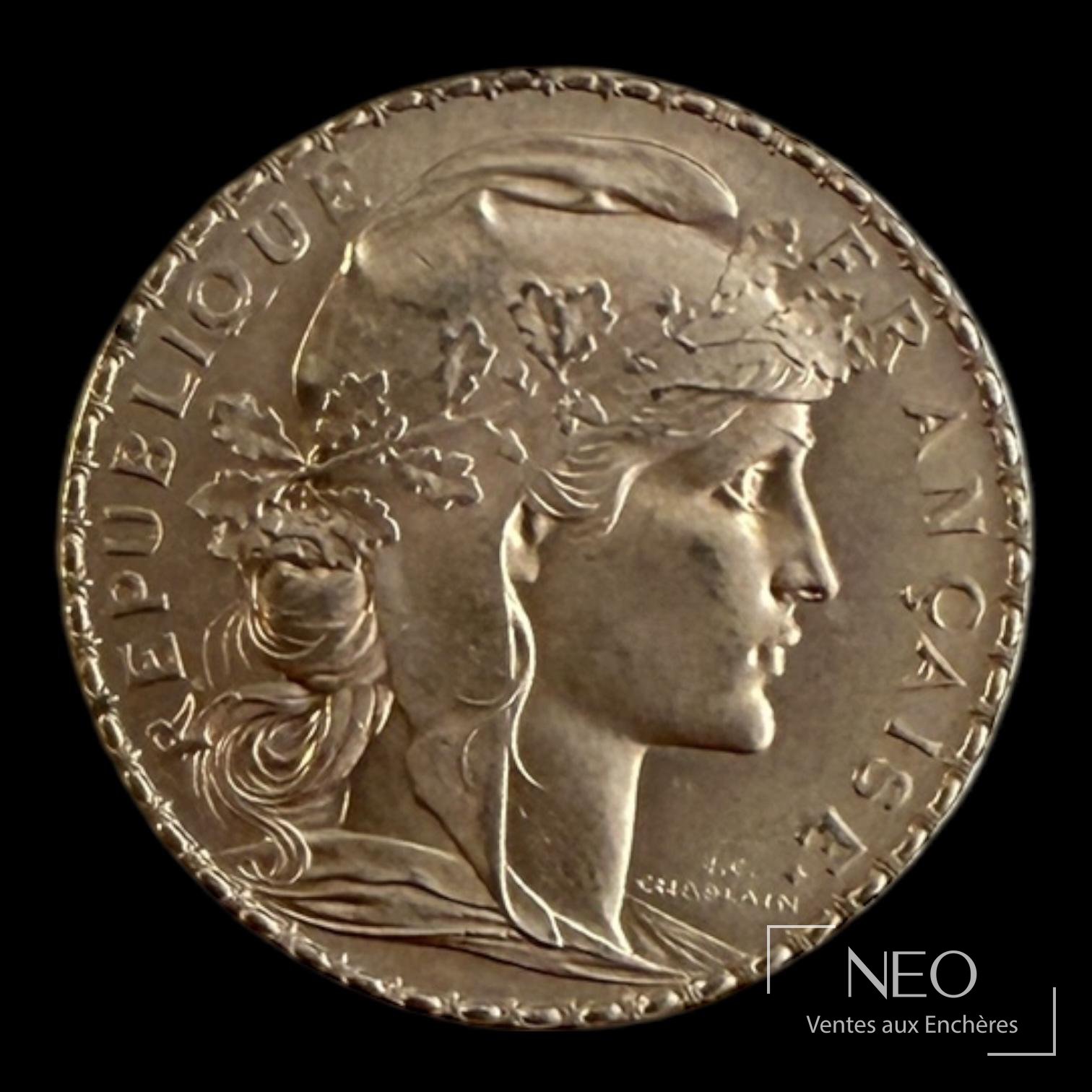 20 francs Marianne au coq, 1902
