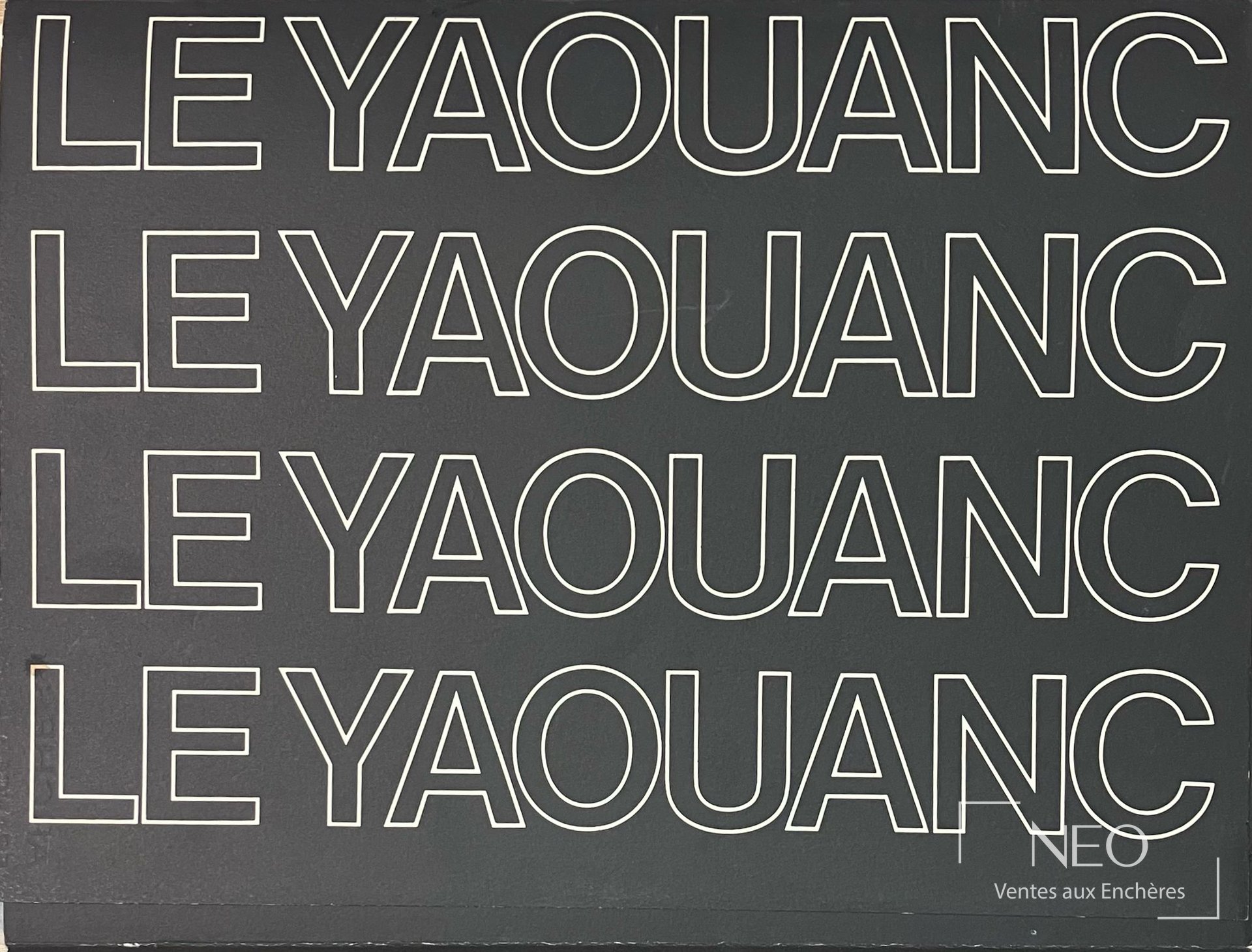 Alain Le Yaouanc, lithographies, catalogue illustré, Paris 1975