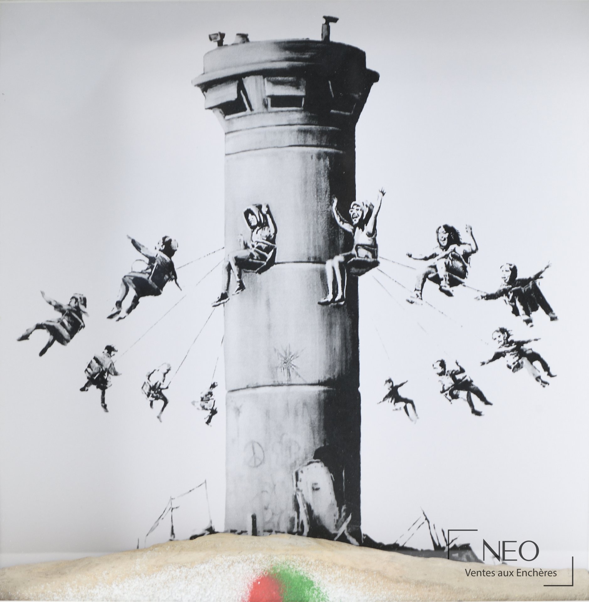 Banksy d&rsquo;après The Walled Off Hotel box set, impression, 2017