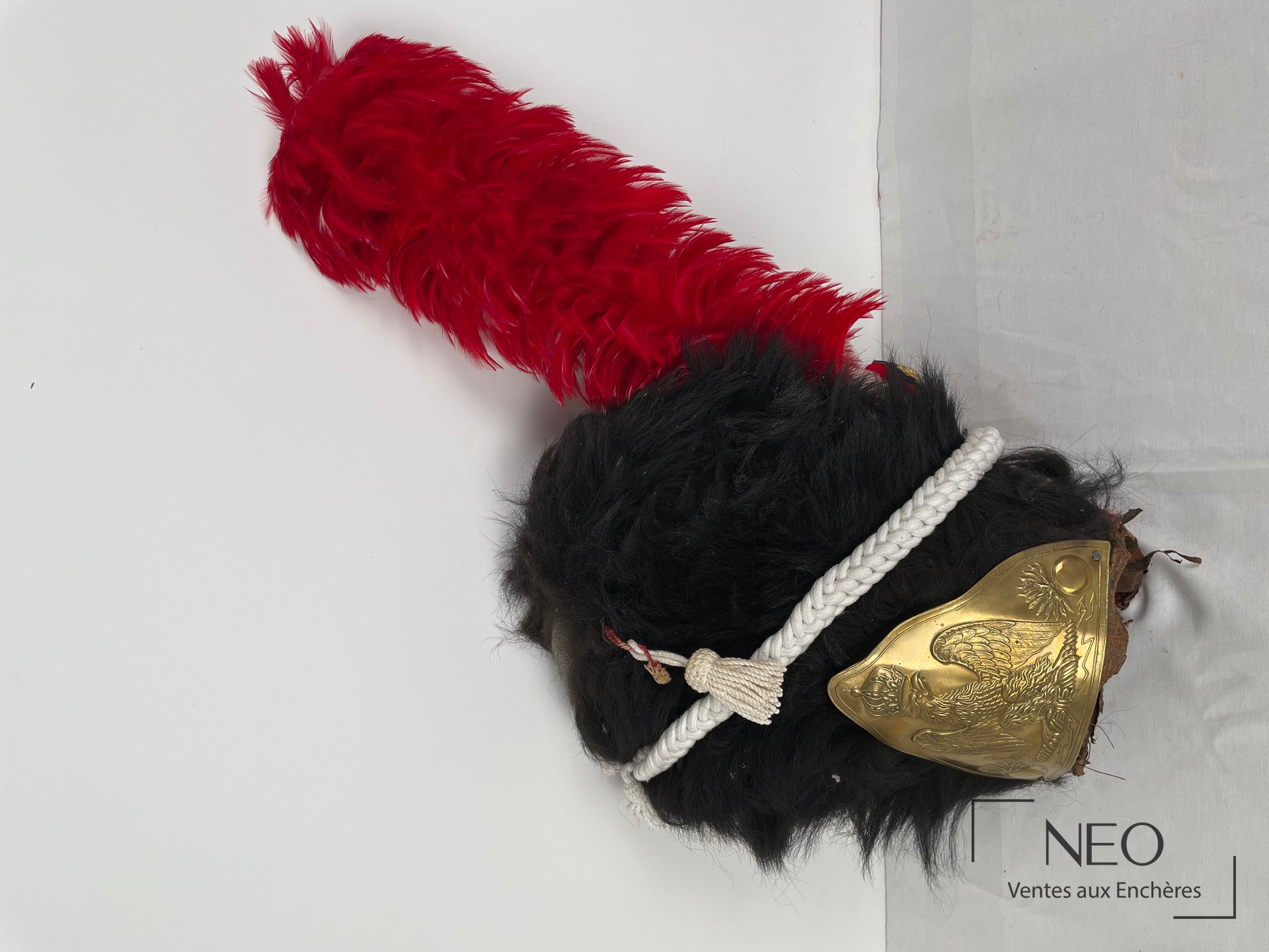 Bonnet à poil de grenadier dans le goût du Premier Empire