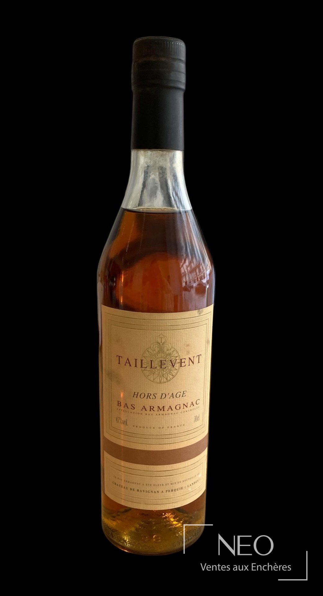 Bas Armagnac Taillevent, bouteille de 70 cl