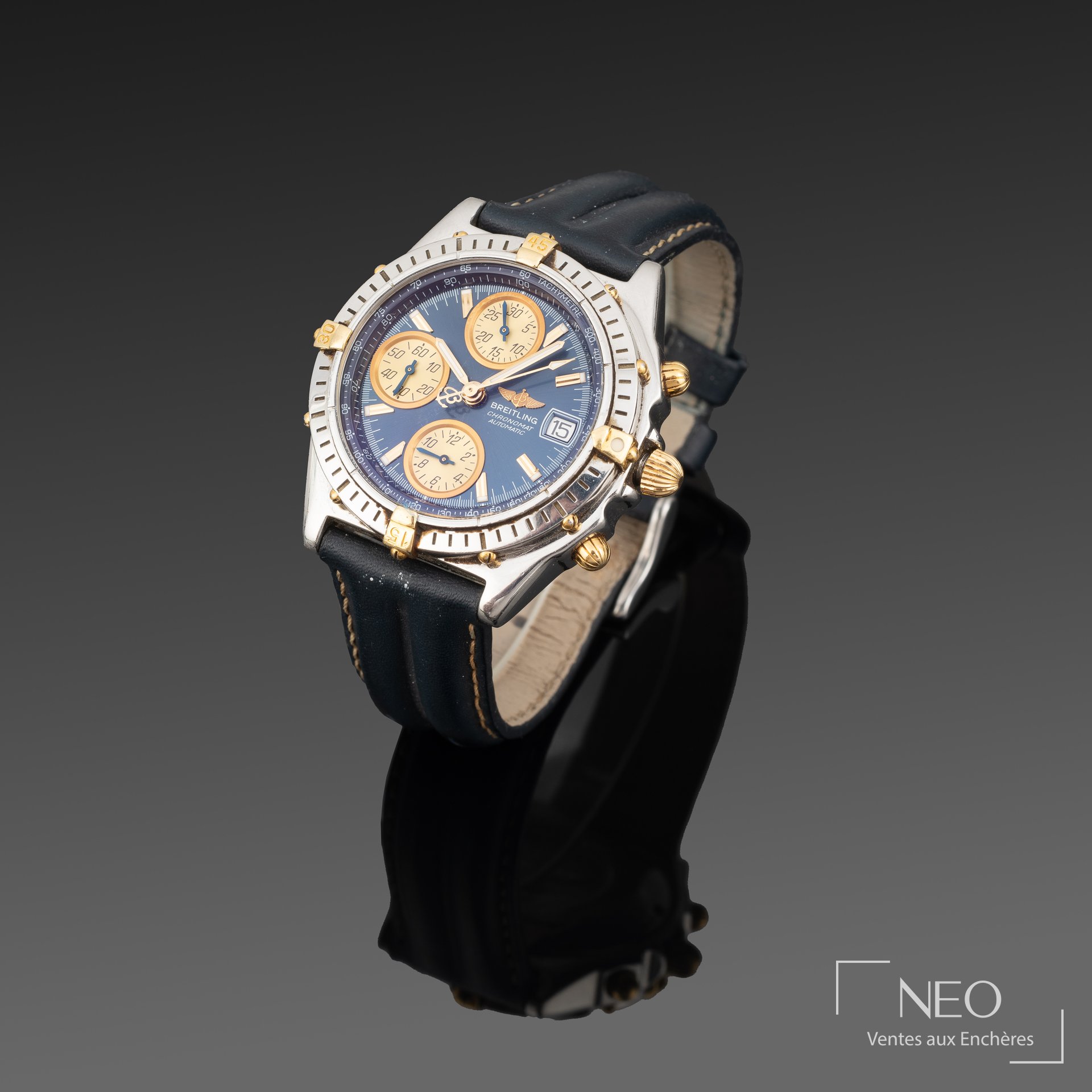 Breitling Chronomat montre bracelet ronde chronographe vers 1990