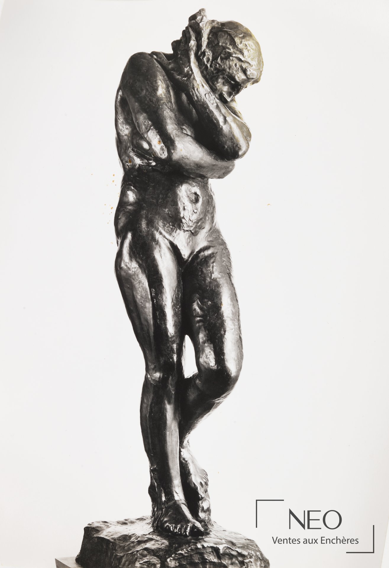 Bruno Jarret, d&rsquo;après Eve d&rsquo;Auguste Rodin, tirage argentique sur papier mat