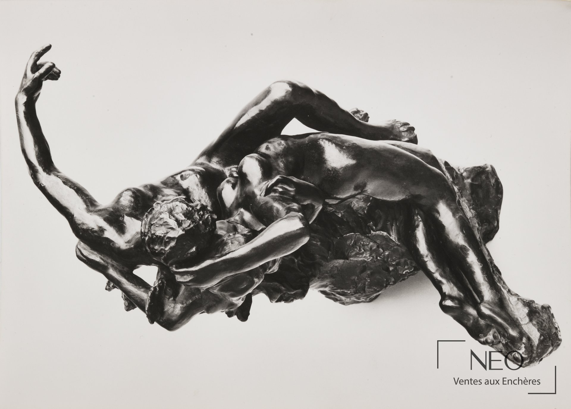 Bruno Jarret, d&rsquo;après L&rsquo;éternel printemps d&rsquo;Auguste Rodin, tirage argentique