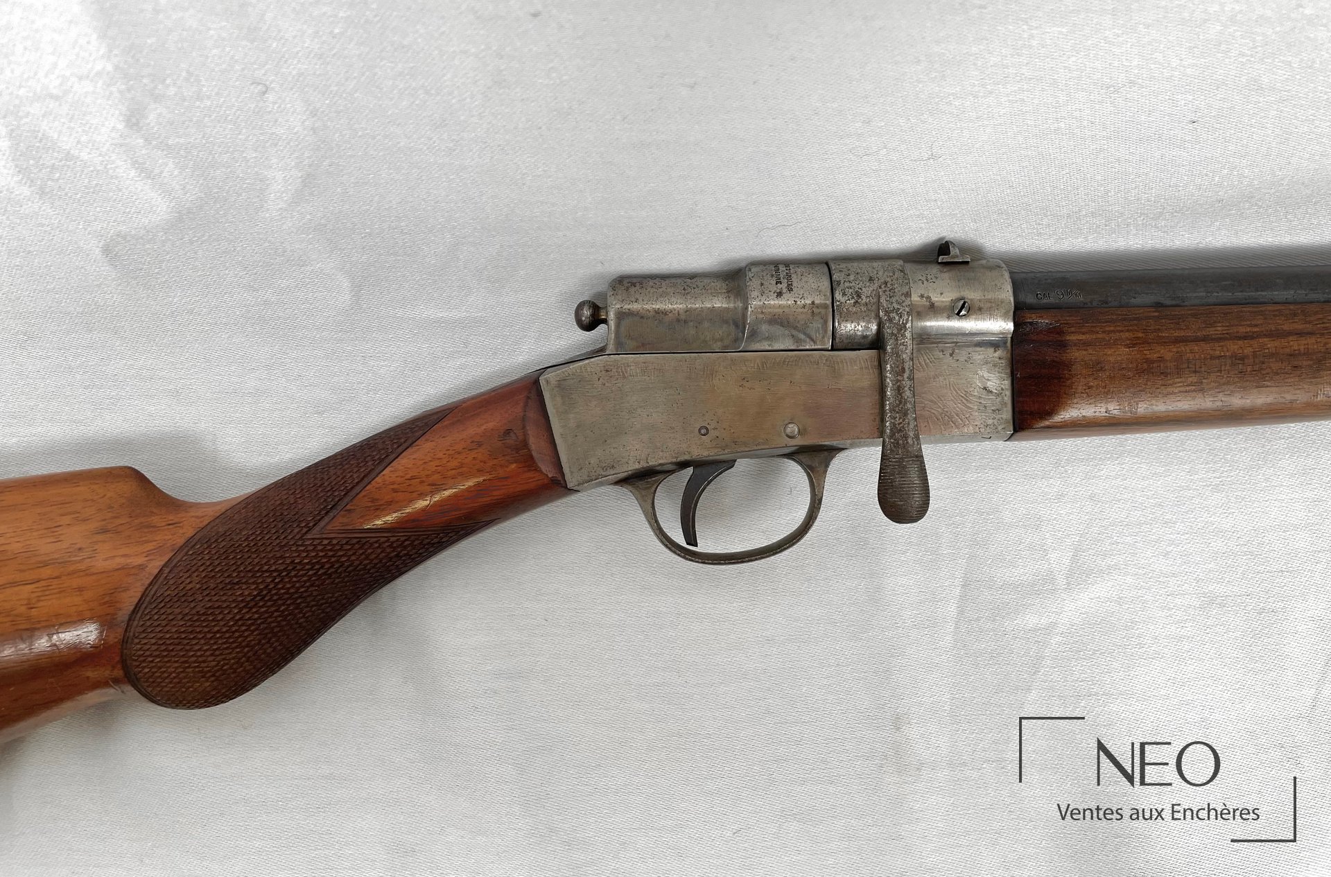 Carabine Buffalo calibre 9 mm annulaire