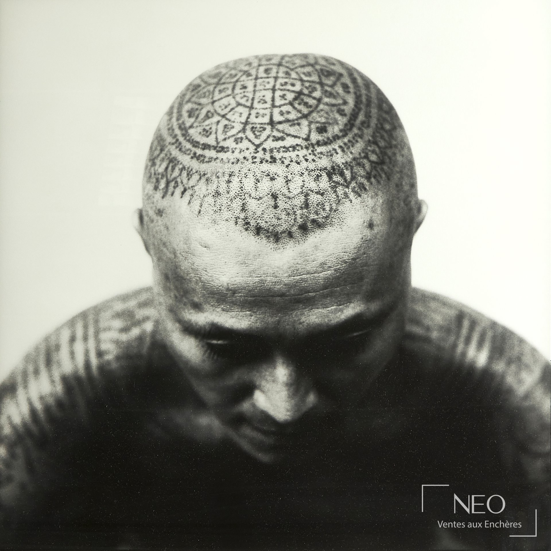 Cédric Arnold, Untitled 21, Sacrad lotus tattoo, série Yantra the Sacred Ink