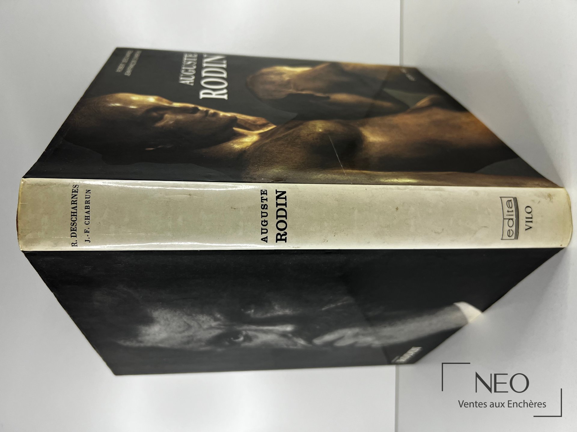 Chabrun Descharnes Auguste Rodin, ouvrage illustré édité chez Edita Vilo en 1986