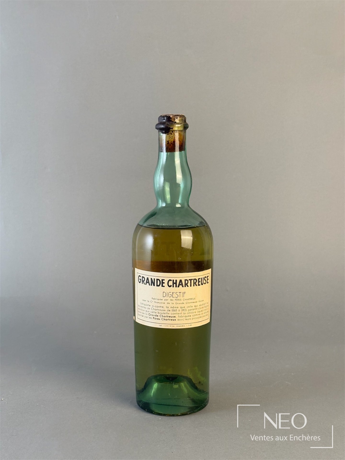 Chartreuse Jaune, bouteille période 1941-1951