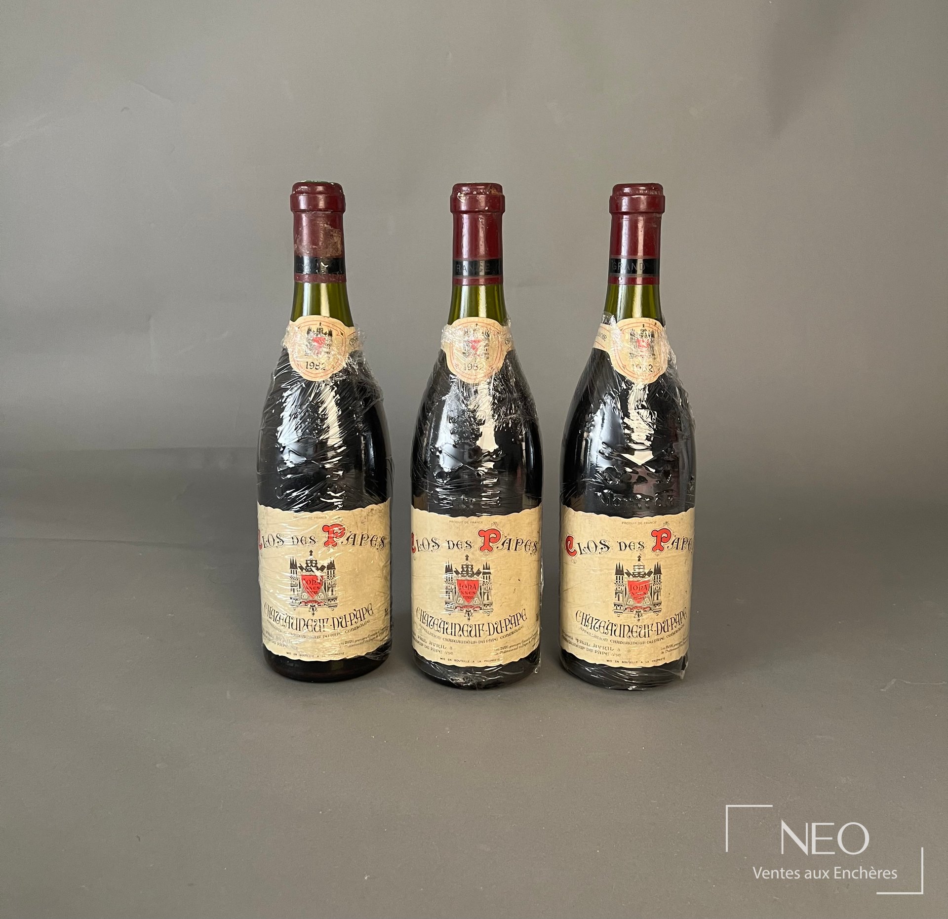 Châteauneuf-du-Pape Clos des Papes 1982, 3 bouteilles