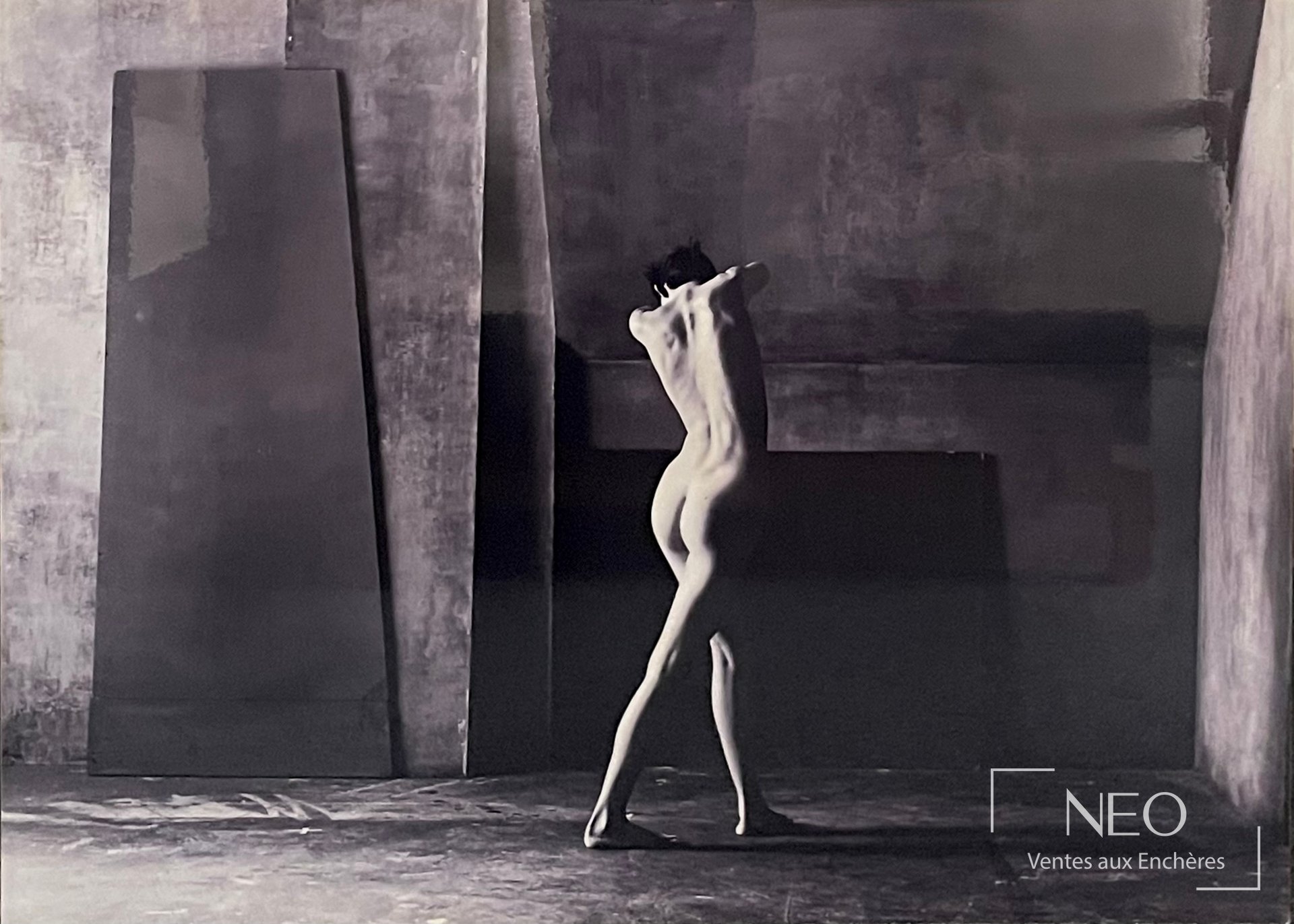 Christian Coigny Julie #1 Tirage monochrome sur aluminium, édition Yellow Korner