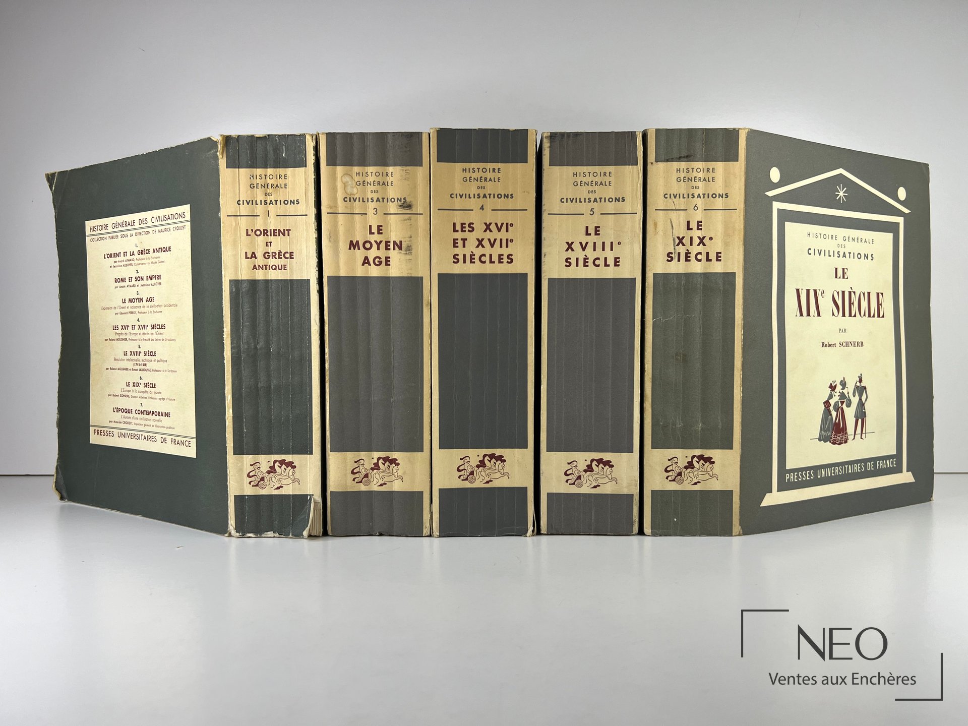 Collectif, Histoire générale des civilisations, édition PUF 1953