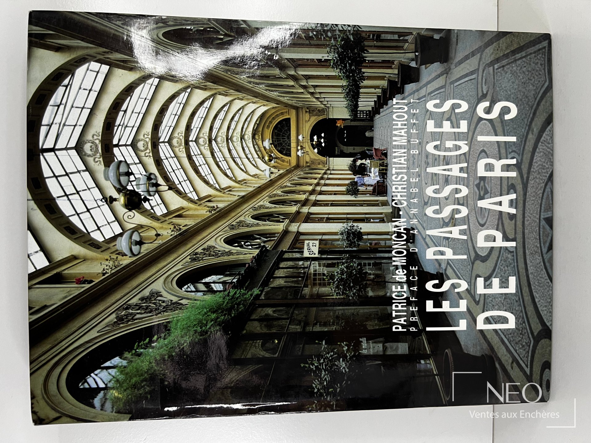 Collectif Les passages de Paris, ouvrage illustré de 1990
