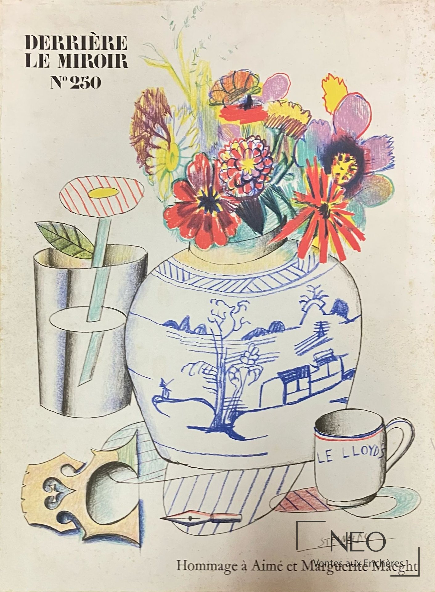 Derrière le Miroir n° 250, hommage à Aimé et Marguerite Maeght