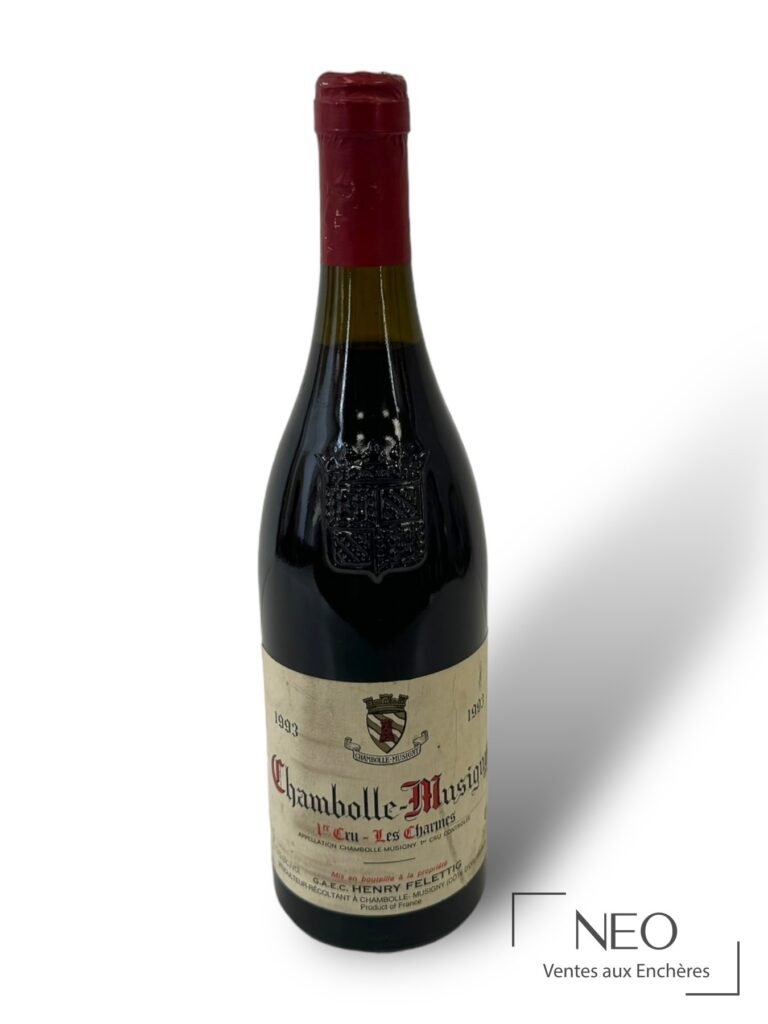 Bouteille de Chambolle-Musigny 1er cru Les Charmes