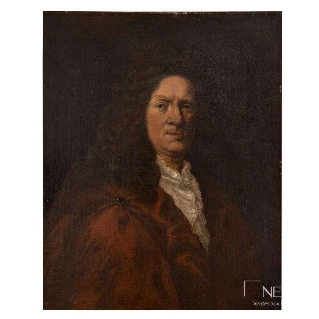 Portrait d’homme au manteau rouge