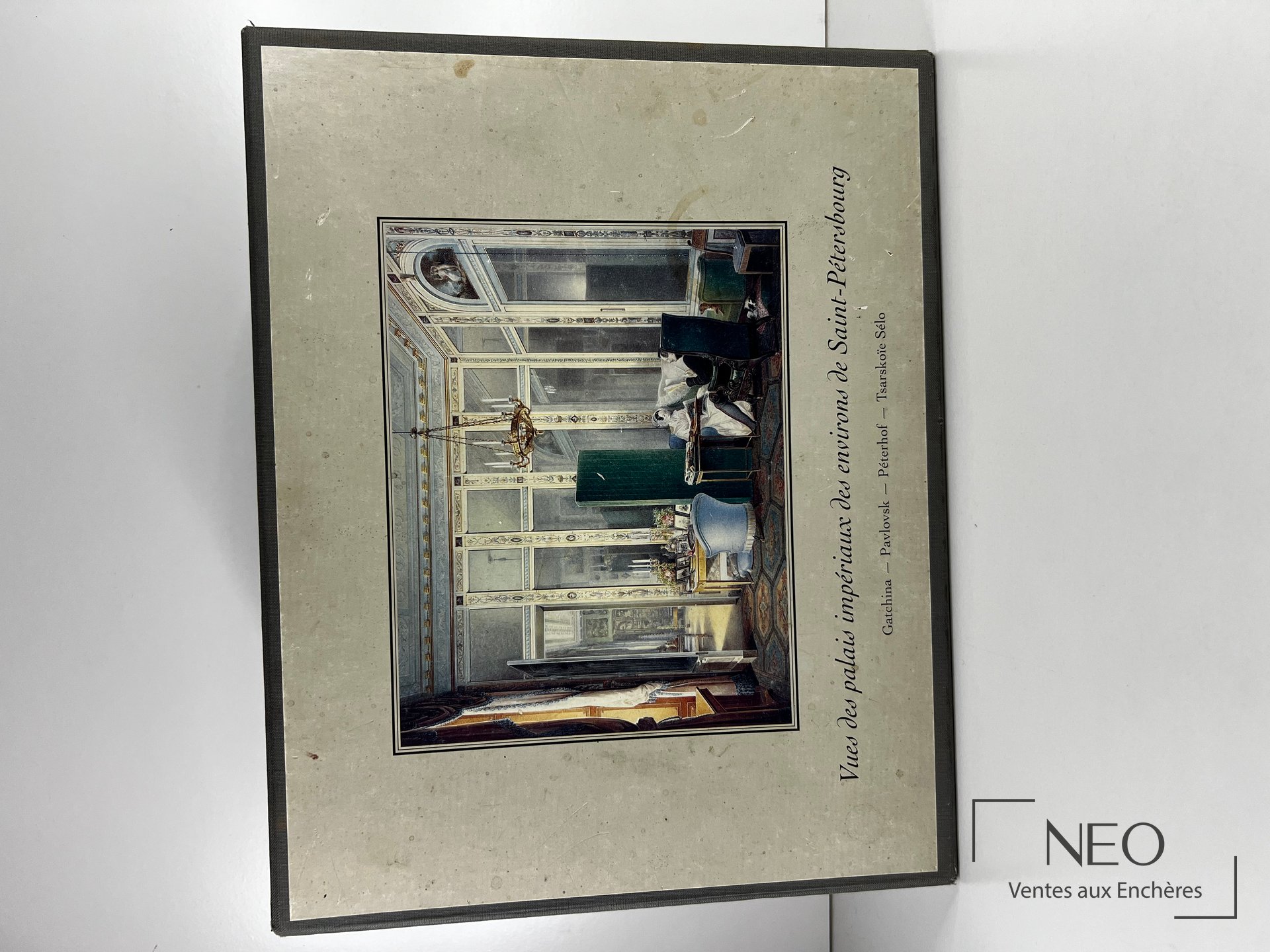 Emmanuel Ducamp, Vues des palais impériaux des environs de Saint-Pétersbourg, 4 volumes