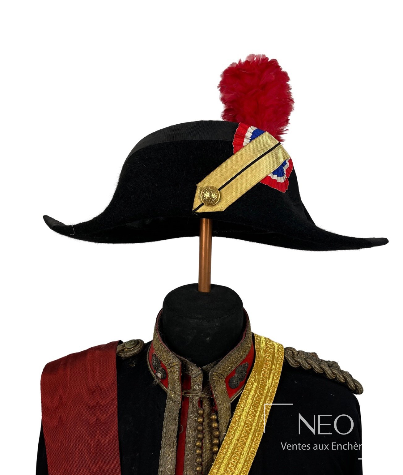 Ensemble de lieutenant du Royal Marine Artillery britannique fin XIXe siècle