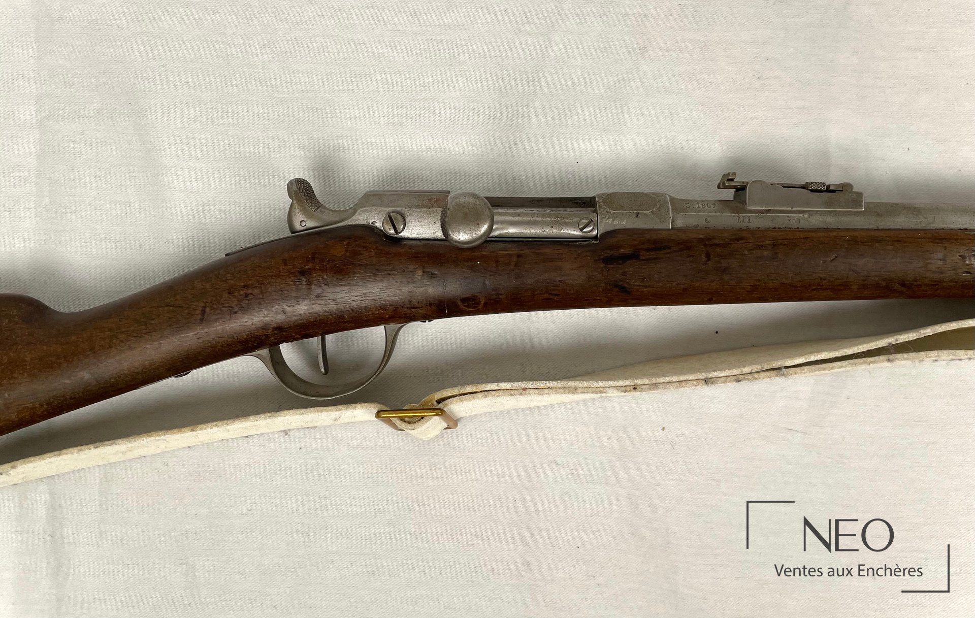 Fusil d’infanterie Chassepot modèle 1866 S1867 de la Garde impériale