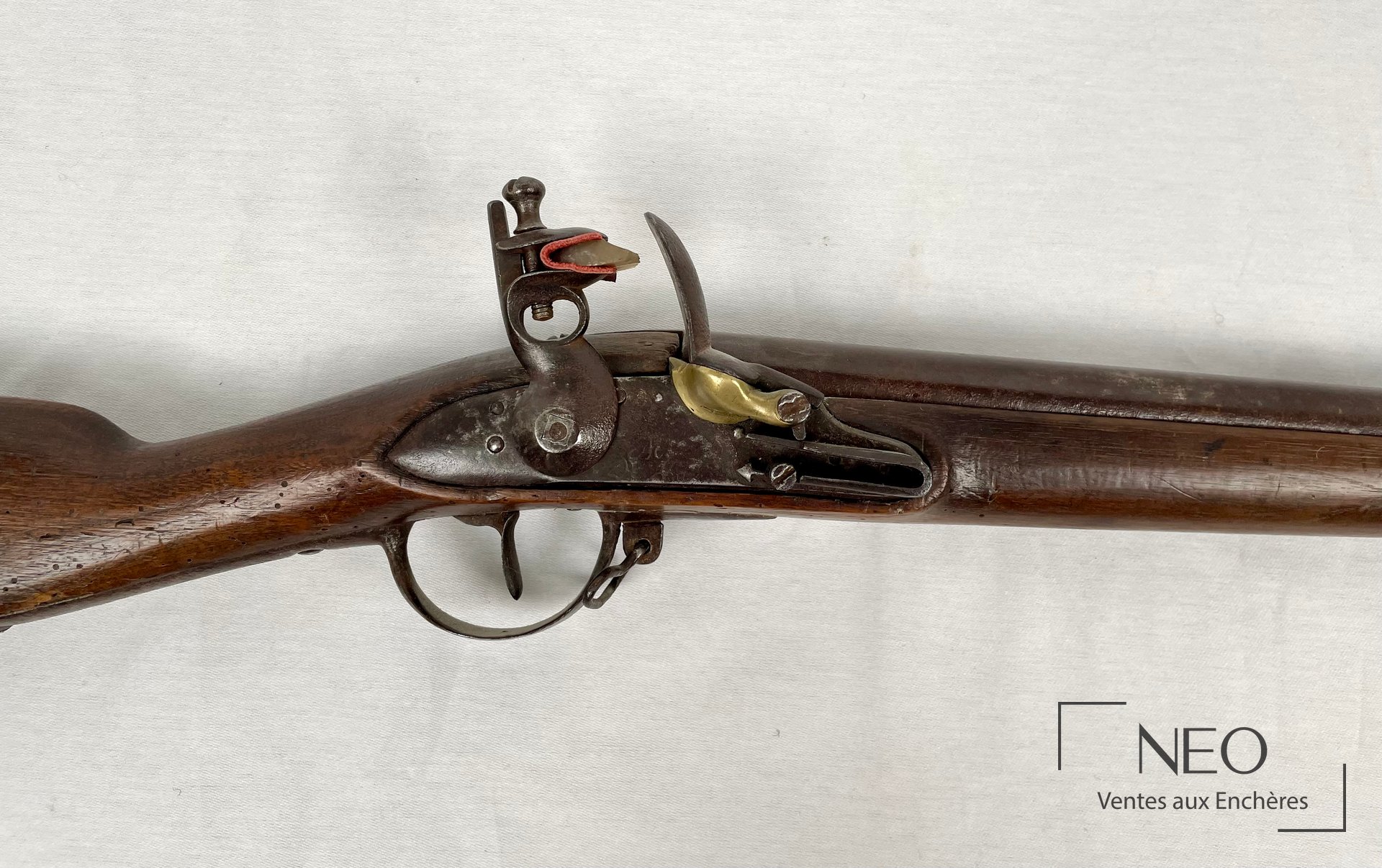 Fusil d’infanterie à silex probablement révolutionnaire