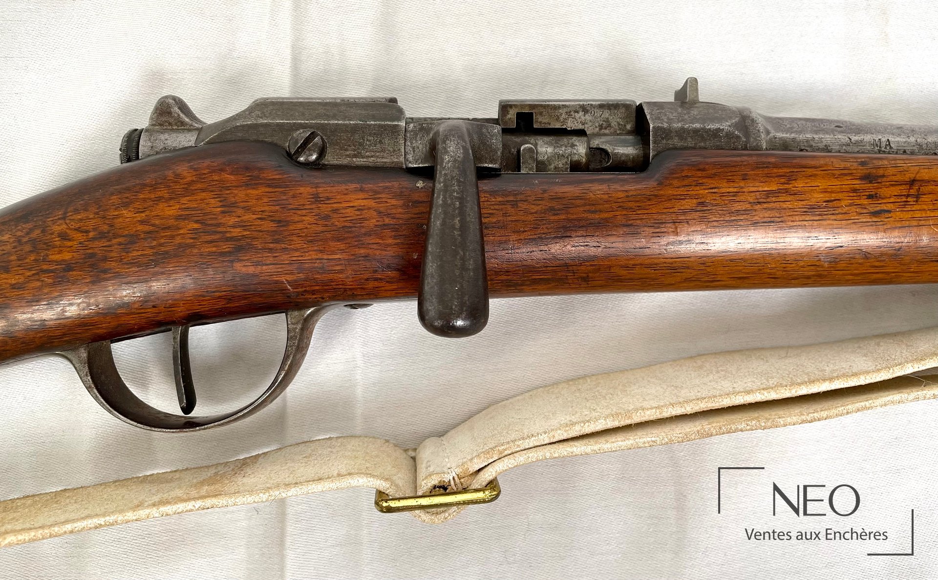 Fusil modèle 1874 Gras transformé par la Chasse