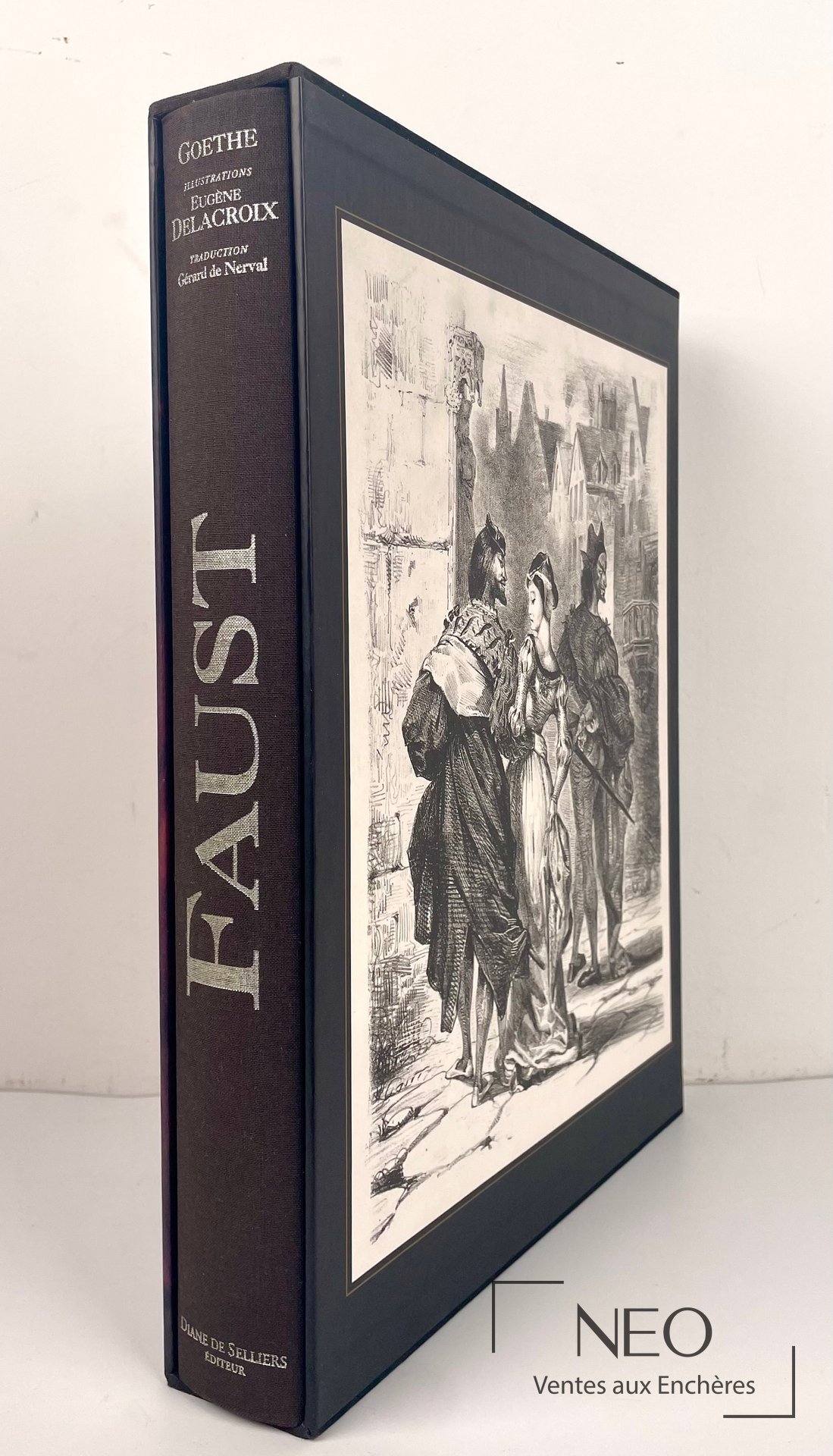 Goethe Faust illustré par Eugène Delacroix, Diane de Selliers