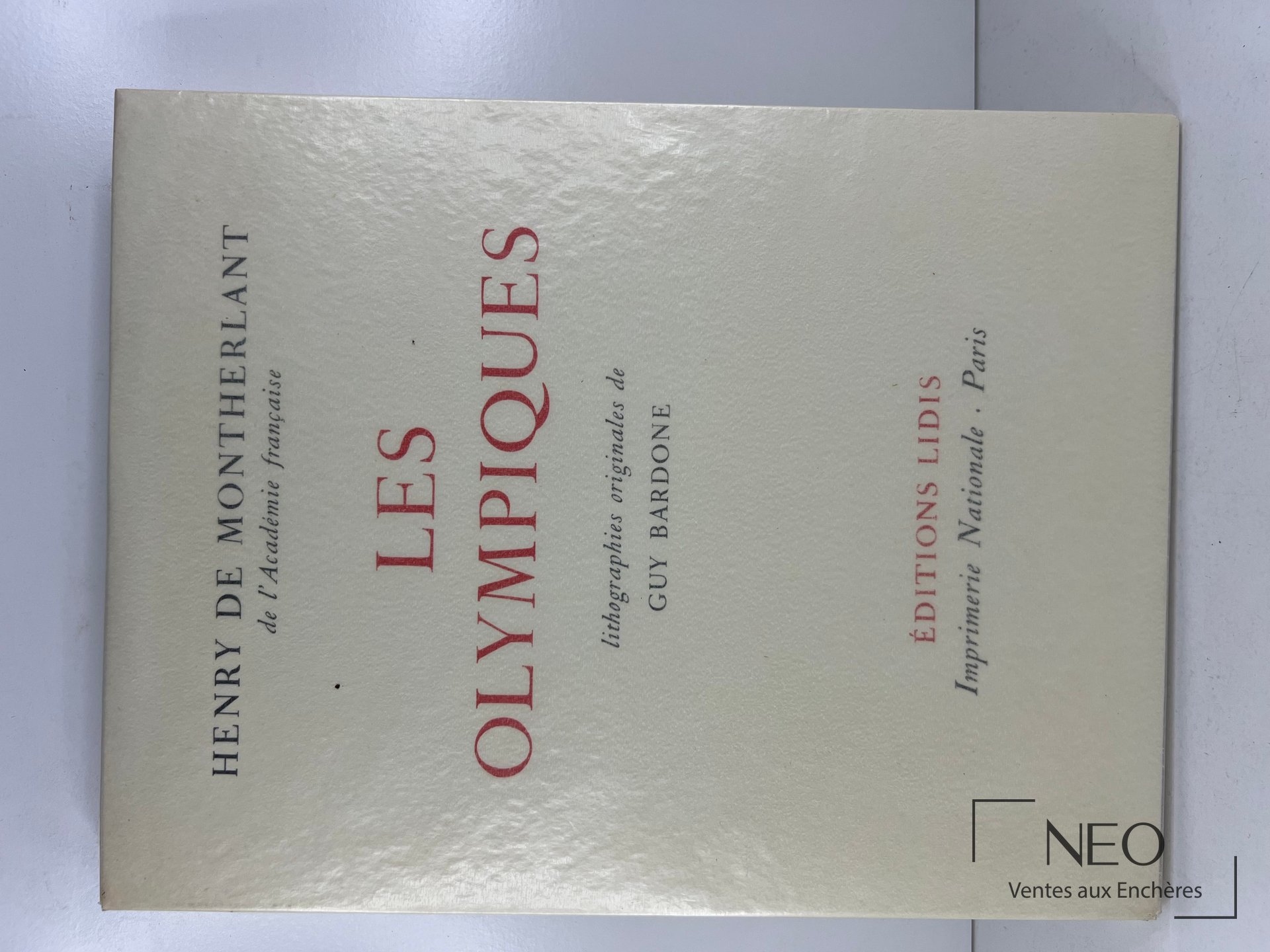 Couverture du livre Les olympiques