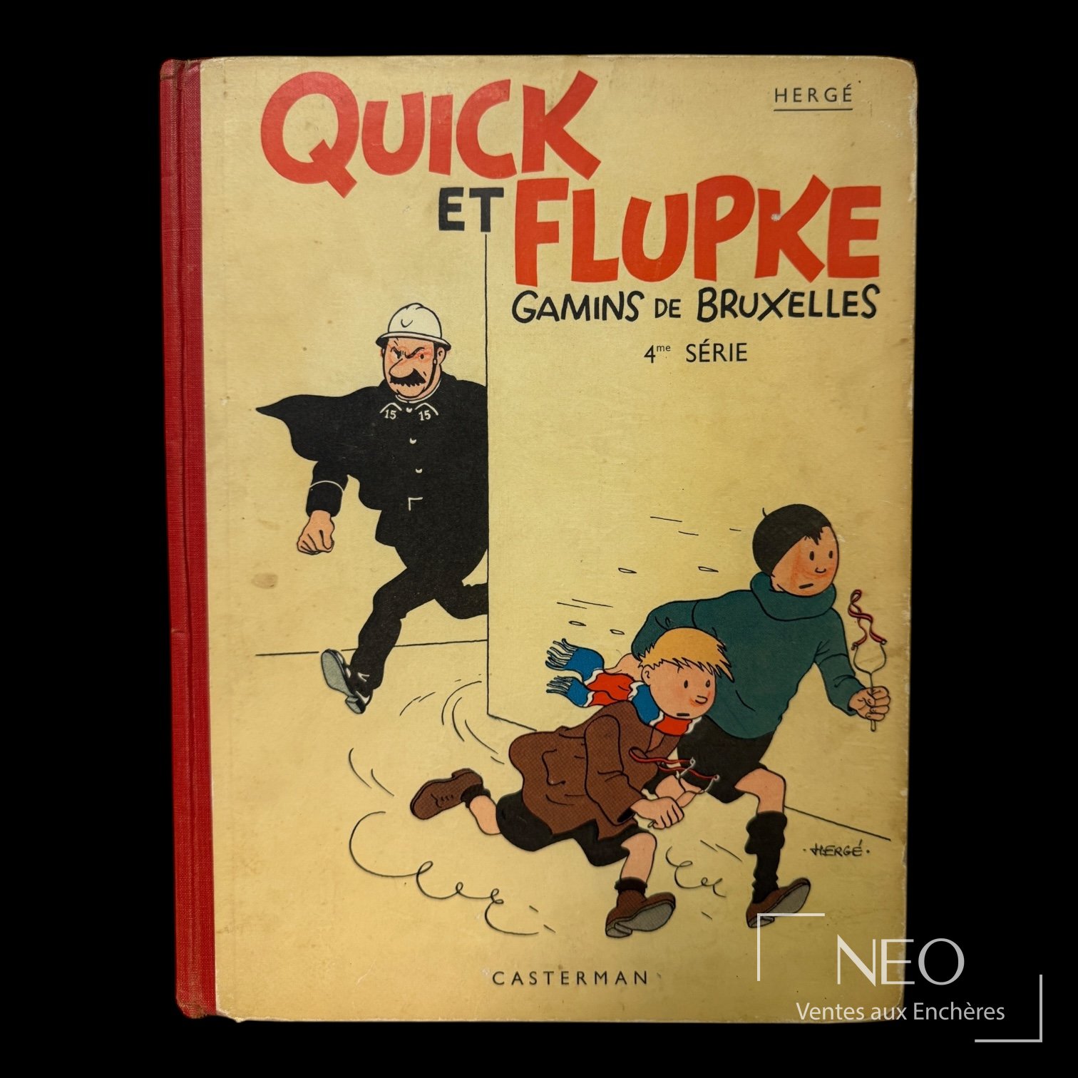 Hergé Quick et Flupke 4e série édition originale 1937