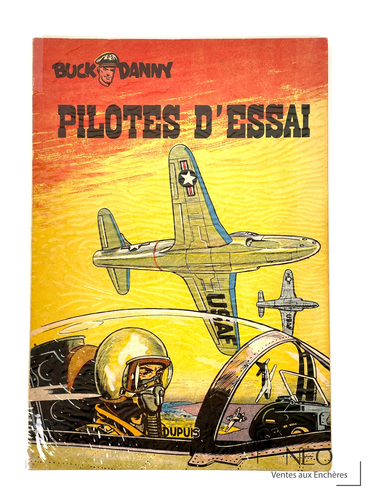 Hubinon Buck Danny Pilotes d’essai en édition originale