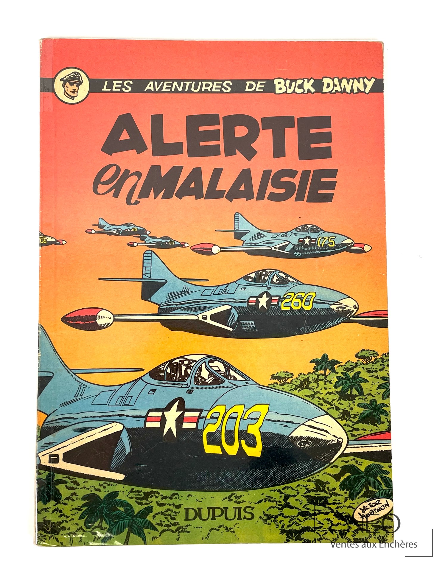 HUBINON Buck Danny Alerte en Malaisie, édition originale