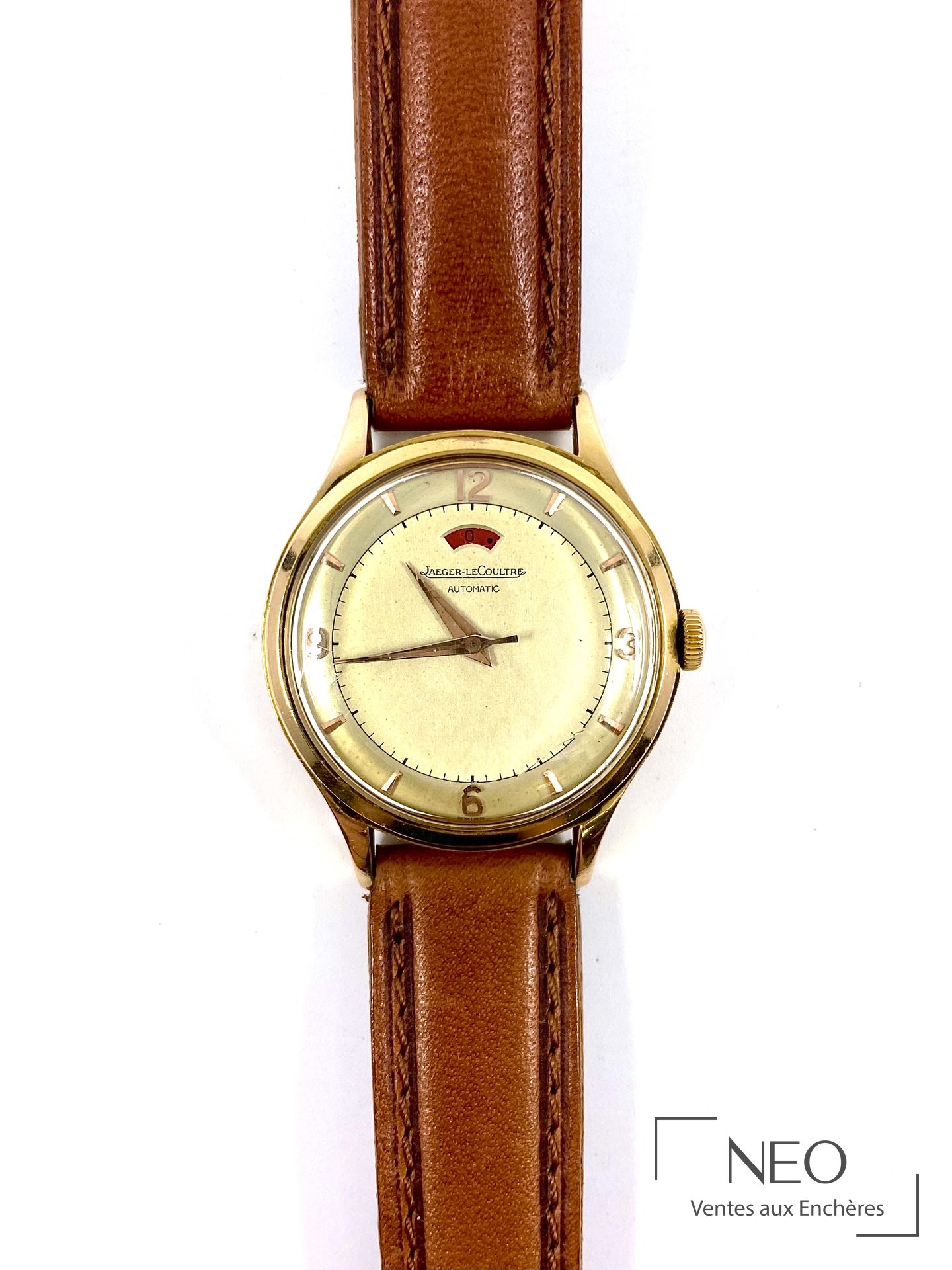 Montre Jaeger-LeCoultre en or jaune