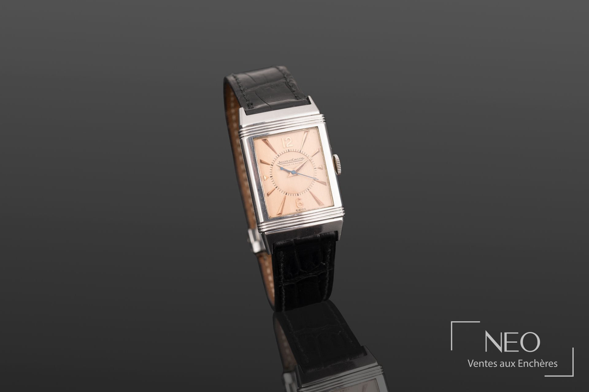 Jaeger LeCoultre Reverso Iconique montre réversible en acier