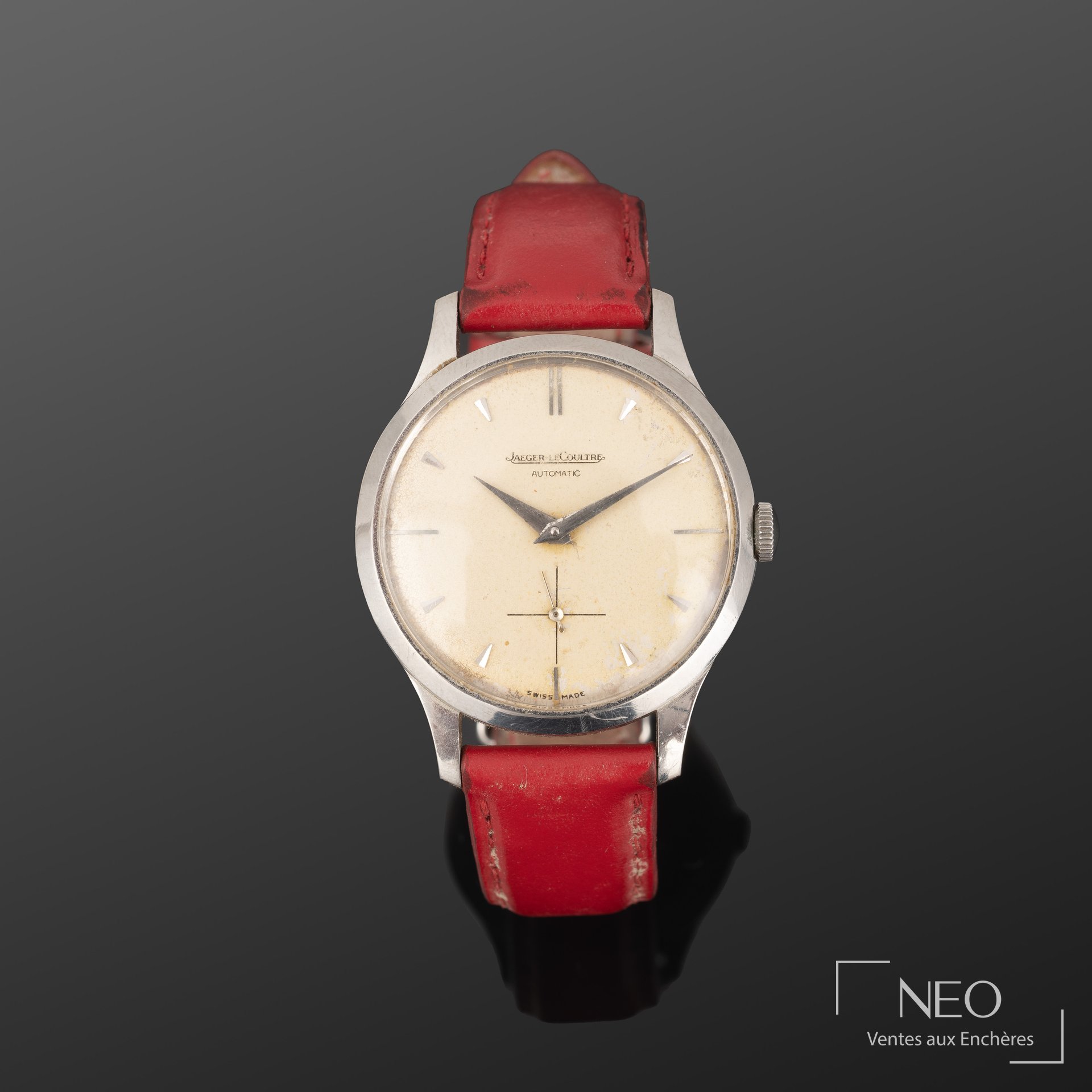 Montre Jager-LeCoultre de face