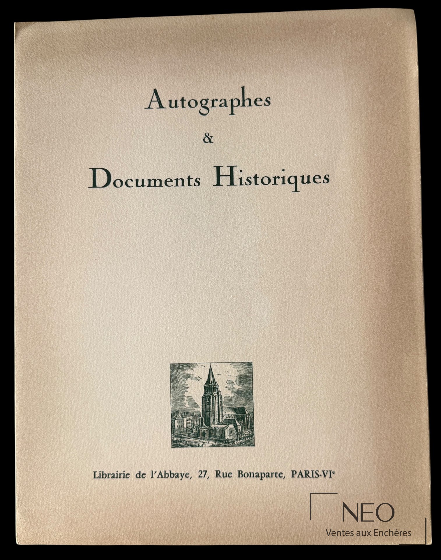 Jean Henri Fabre, La mer, manuscrit autographe, 6 pages et demi
