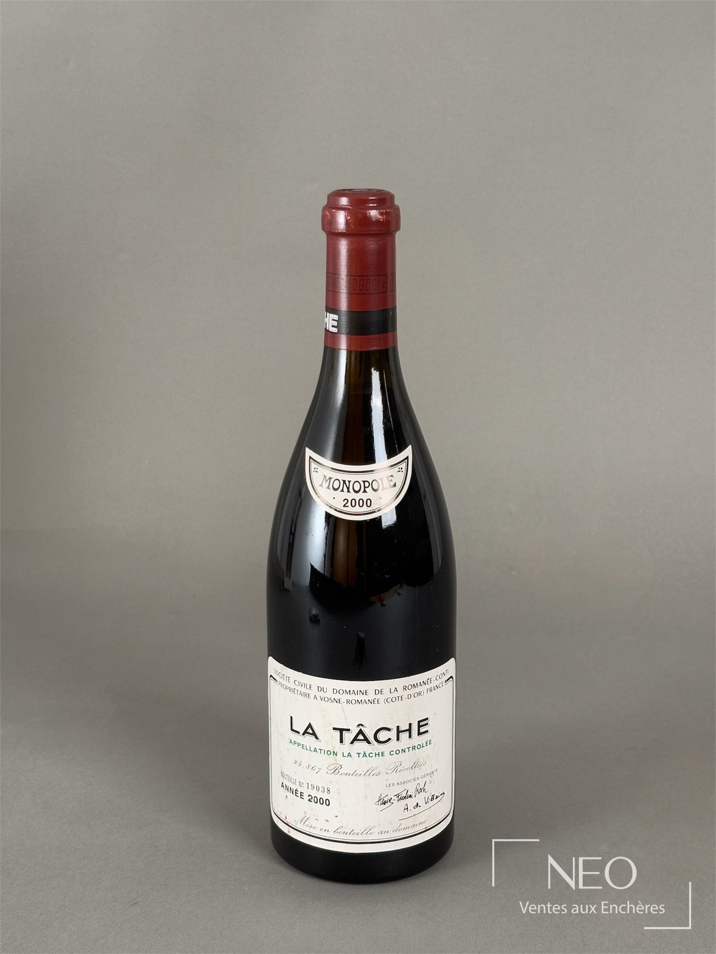 La Tâche Grand Cru Domaine de la Romanée-Conti 2000