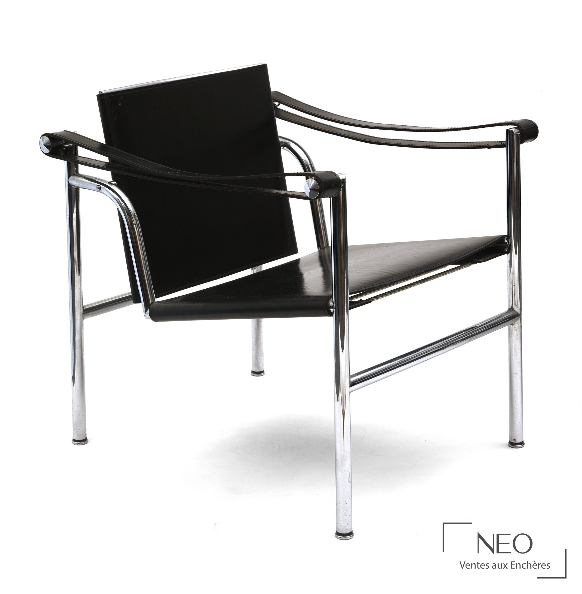 Fauteuil LC1 de Le Corbusier pour Cassina