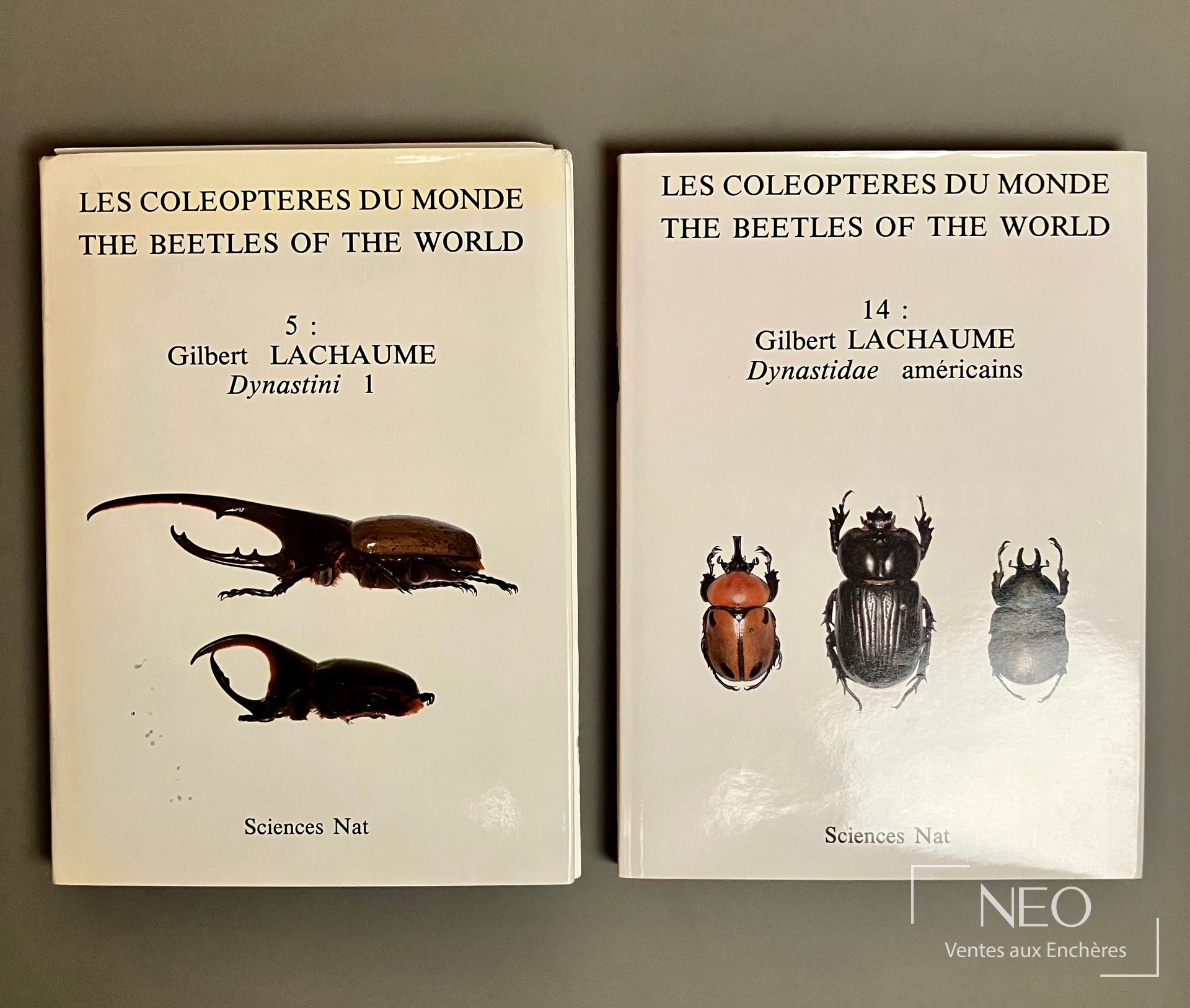 Les Coléoptères du monde, tomes 5 et 14, Gilbert Lachaume