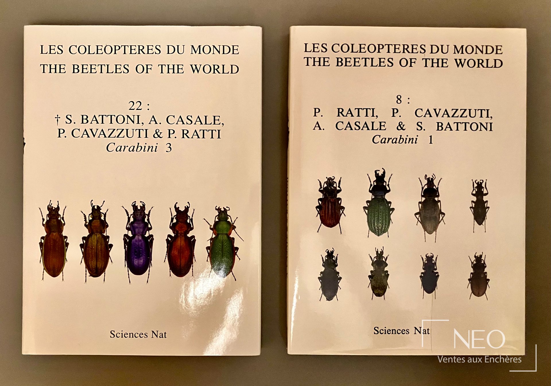 Les Coléoptères du Monde, tomes 8 et 22, Carabini I et III