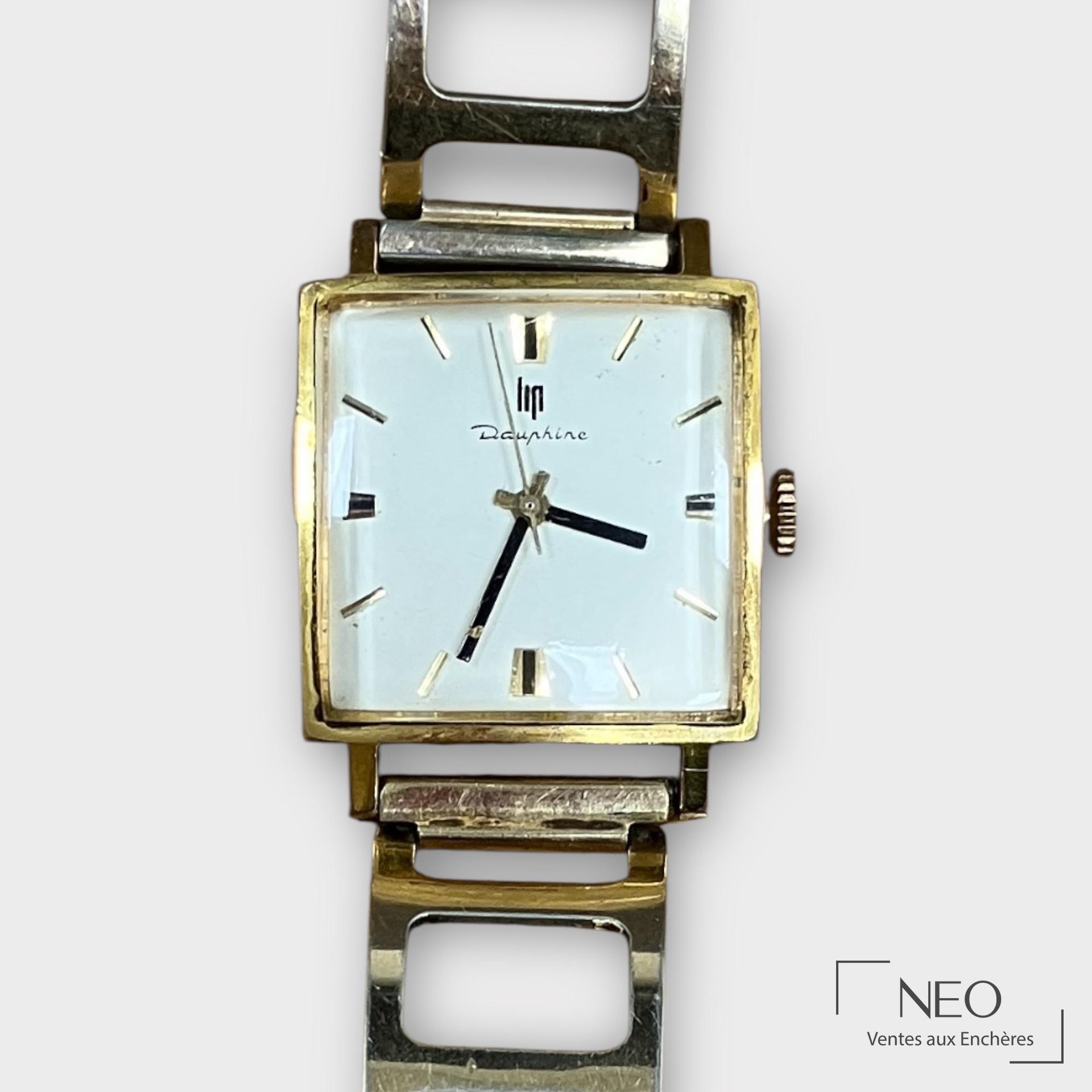 Montre bracelet LIP Dauphine carrée