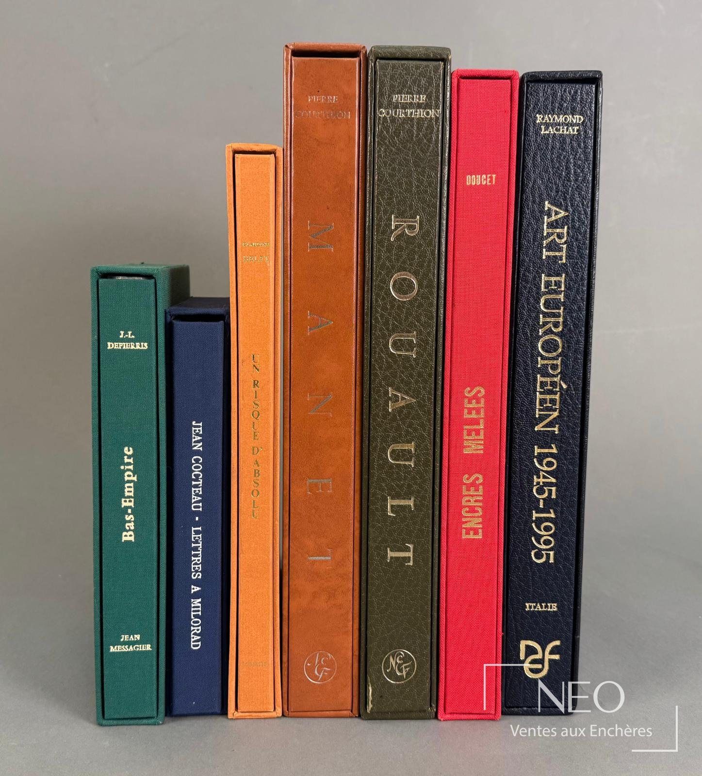 Ensemble de livres de bibliophilie avec œuvres originales signées