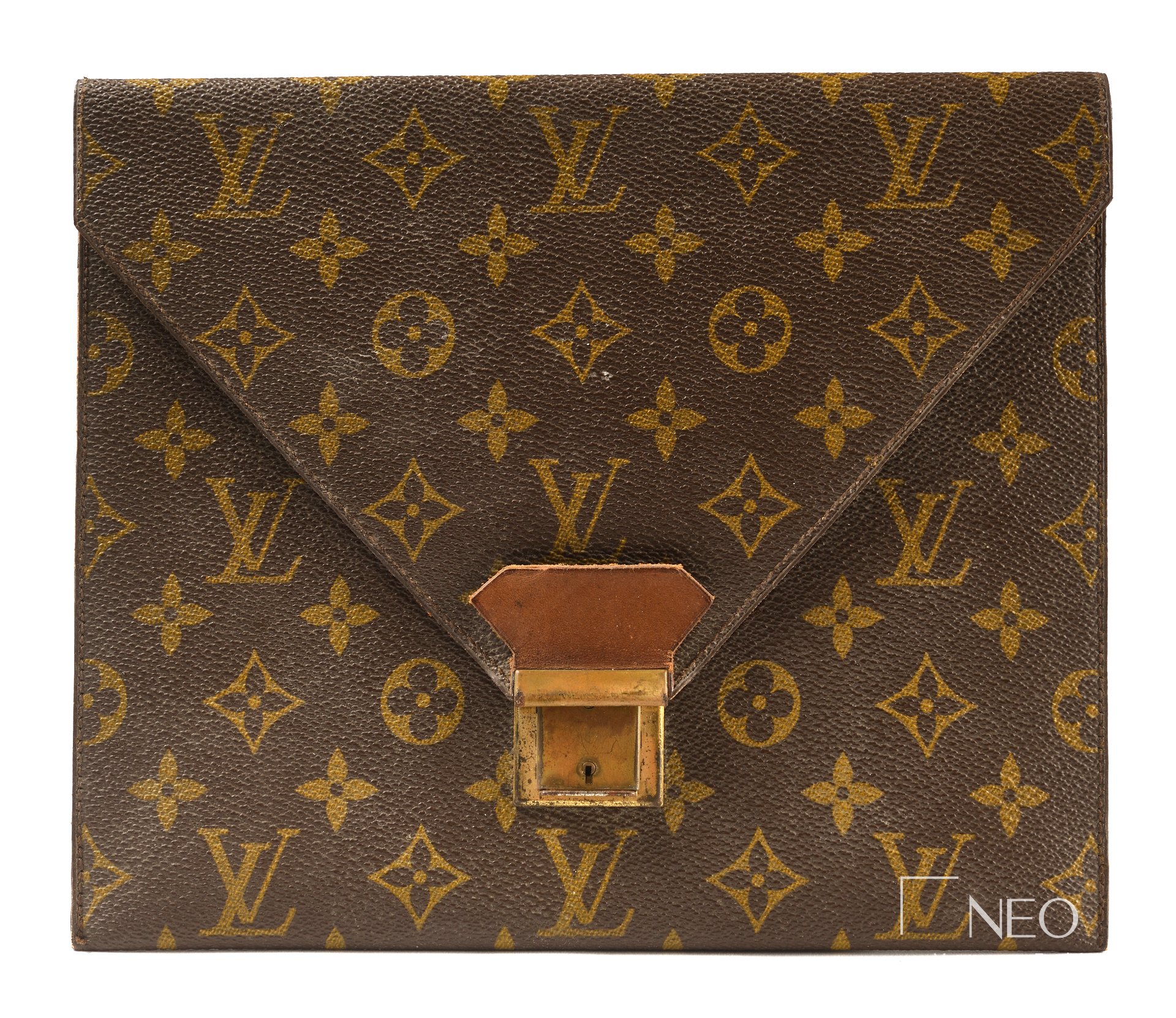 Louis Vuitton Pochette enveloppe en toile Monogram vers 1970
