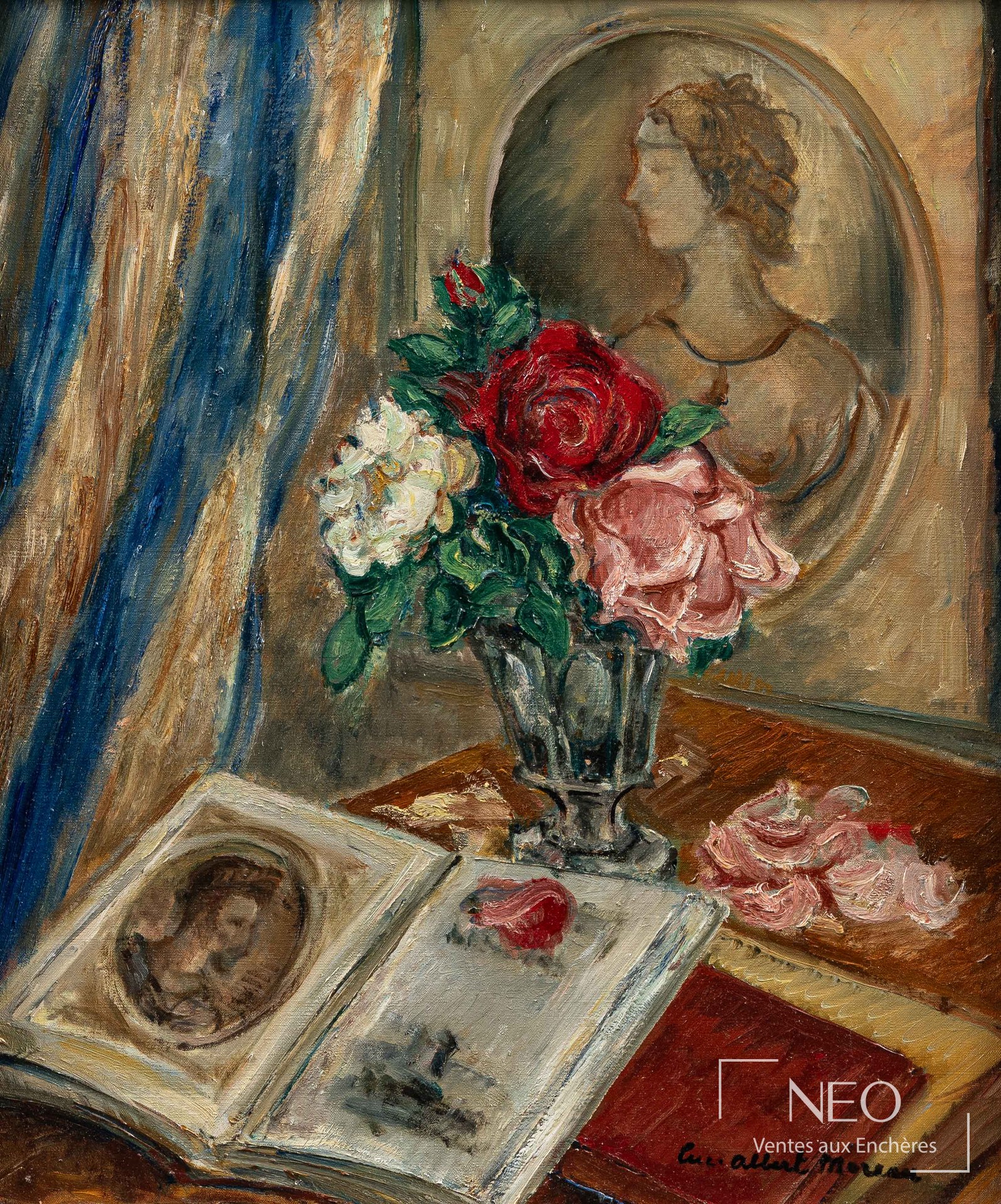 Luc Albert Moreau, À Ronsard, huile sur toile, début du XXe siècle
