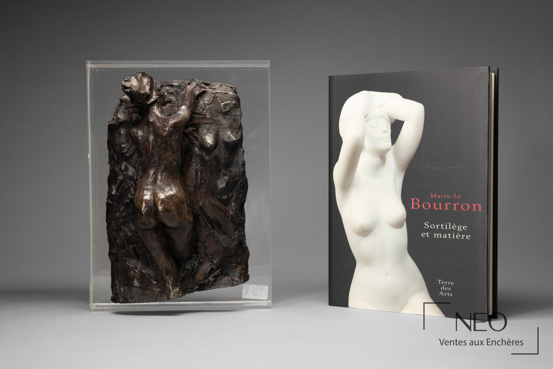 Marie-Josèphe Bourron, Sortilège et matière, épreuve en bronze