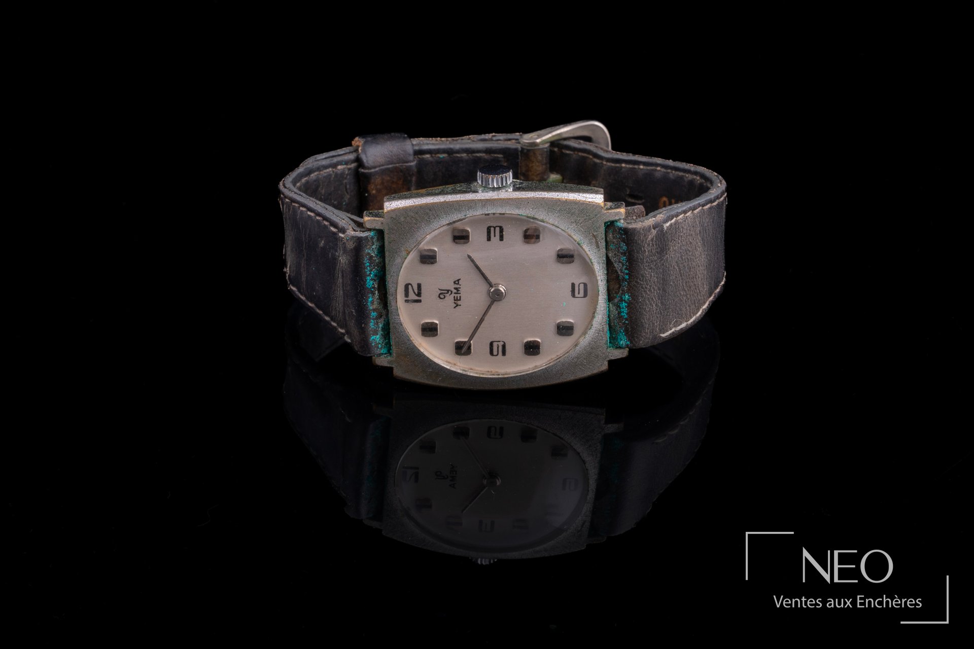 Yema montre bracelet en acier, années 1970