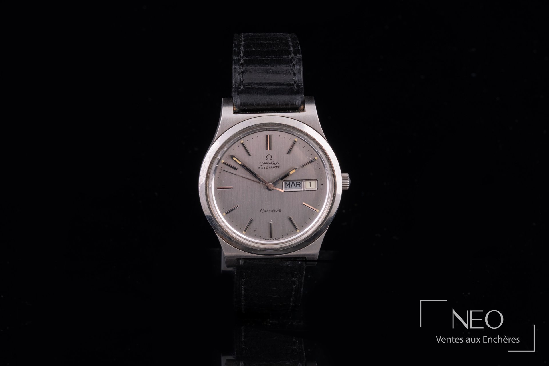 Montre Omega Genève en acier