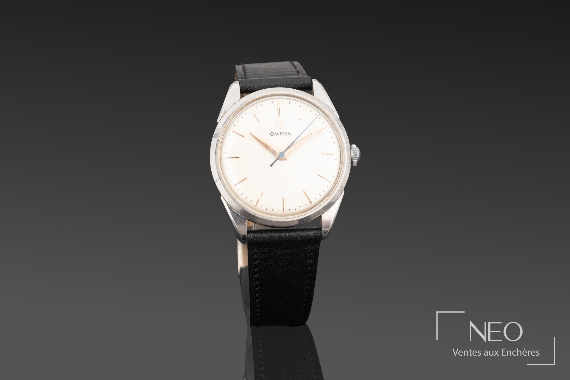 Omega montre de ville en acier à mouvement mécanique