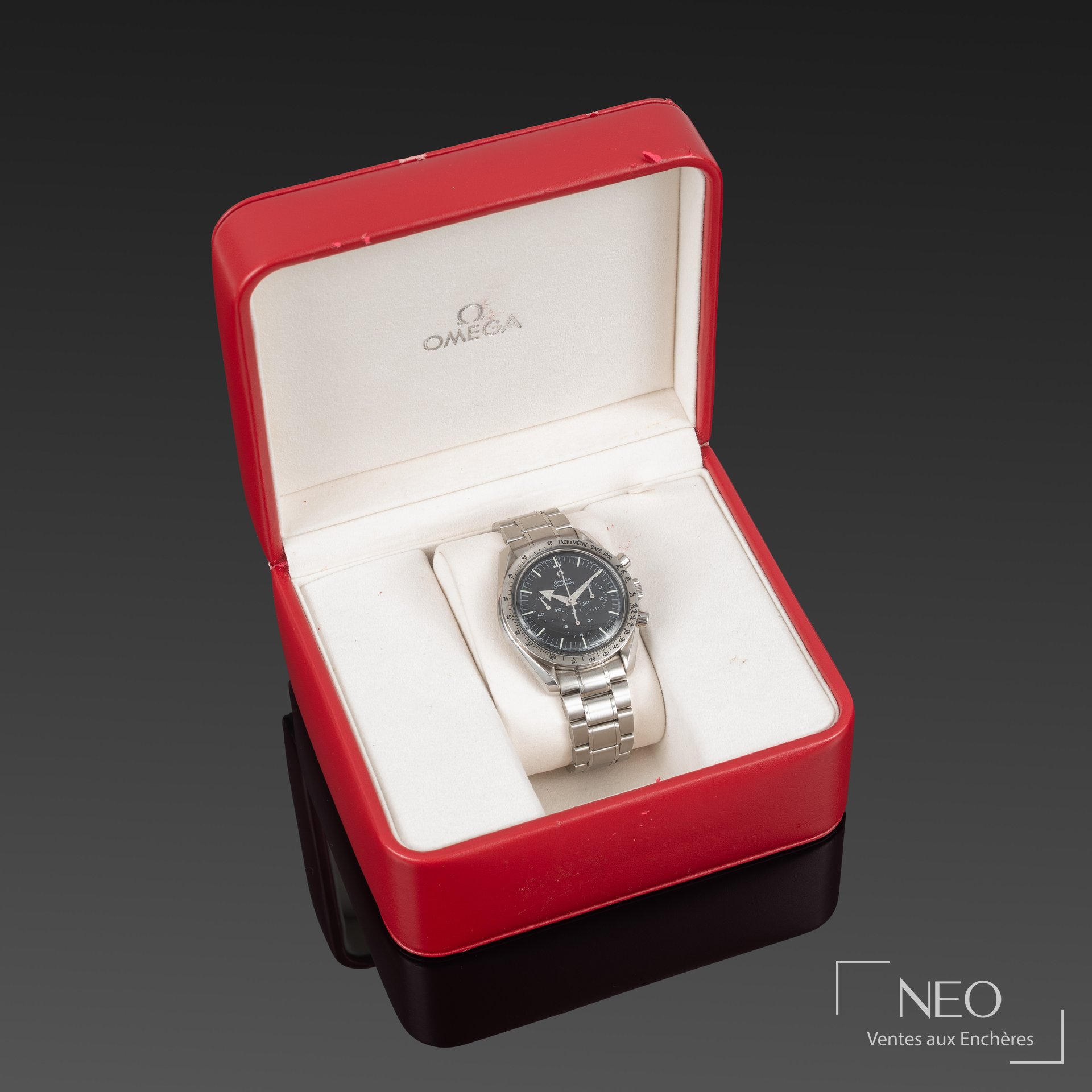 OMEGA Speedmaster Broad Arrow montre bracelet chronographe vers 1999
