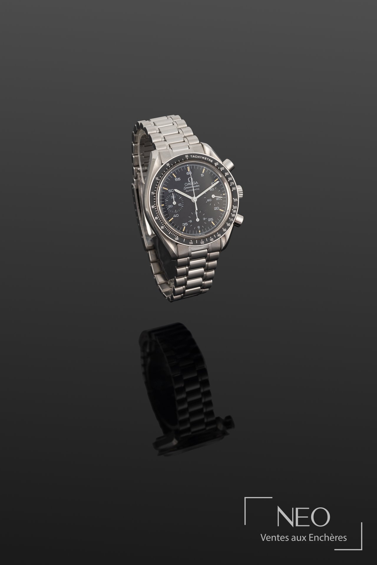 OMEGA Speedmaster Reduced Référence 25185000 montre chronographe automatique
