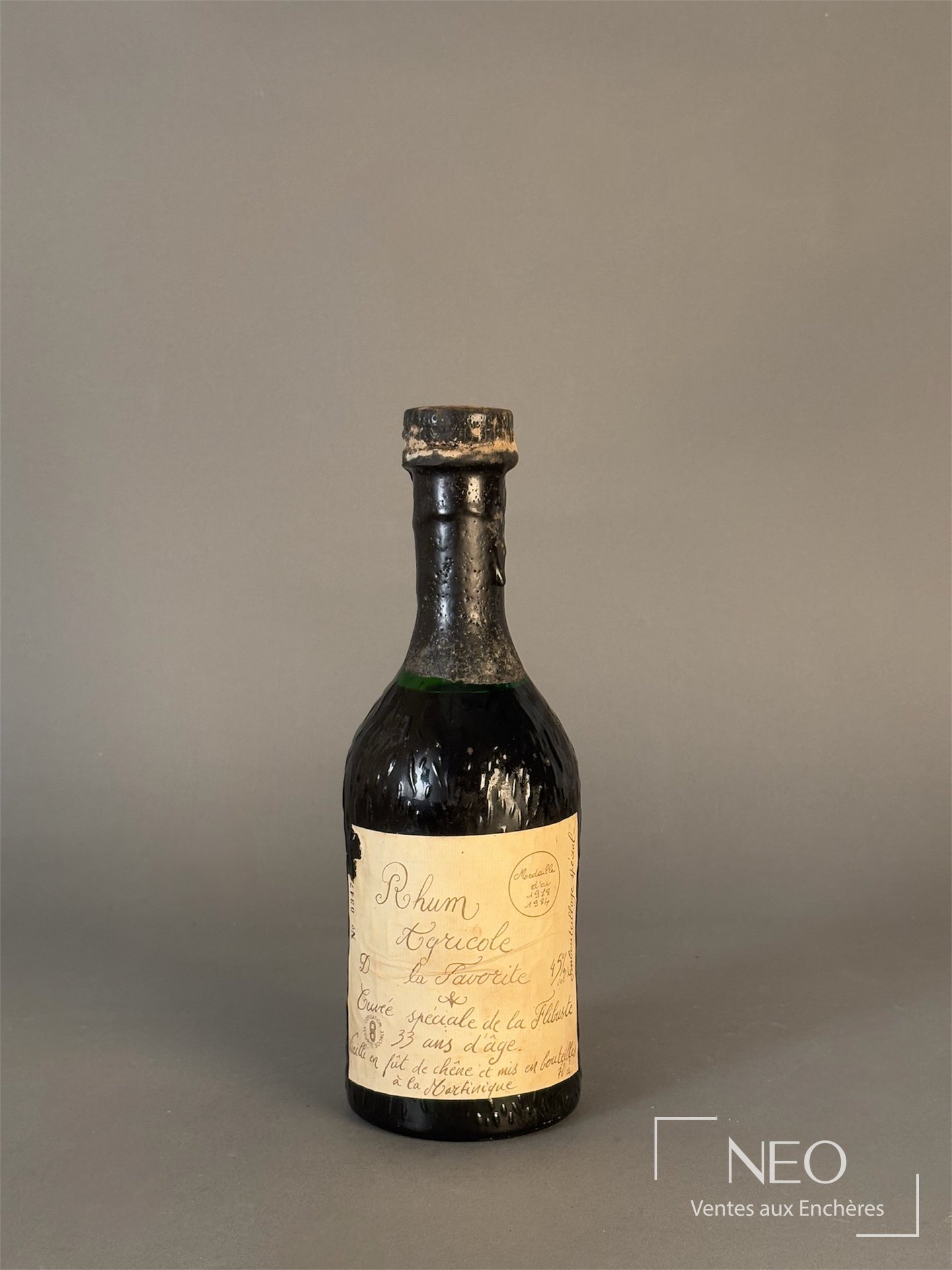 Rhum Agricole Martinique La Favorite Cuvée Spéciale de la Flibuste 33 ans d’âge